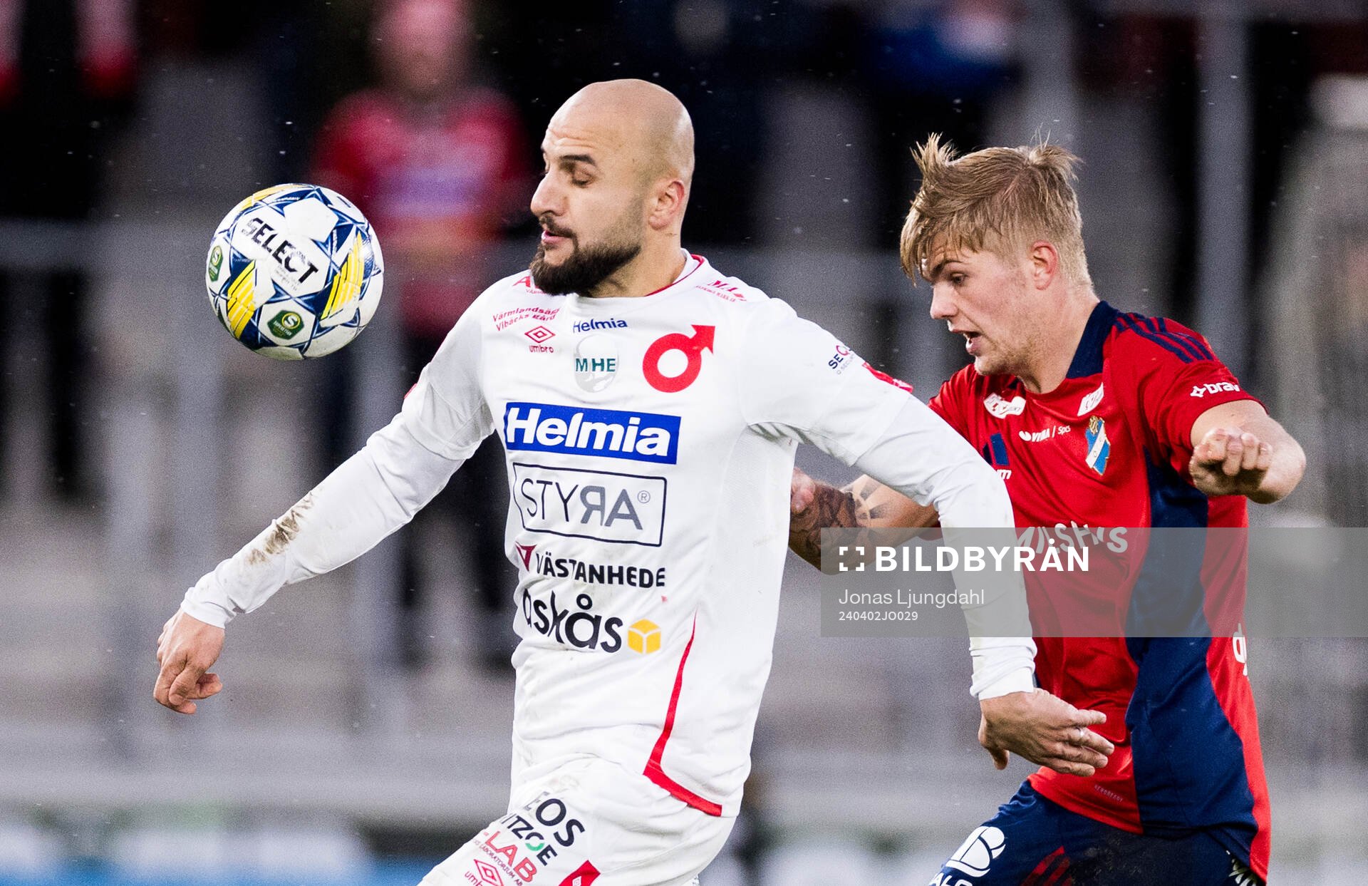 Degerfors Pashang Abdulla och Östers Mattis Adolfsson