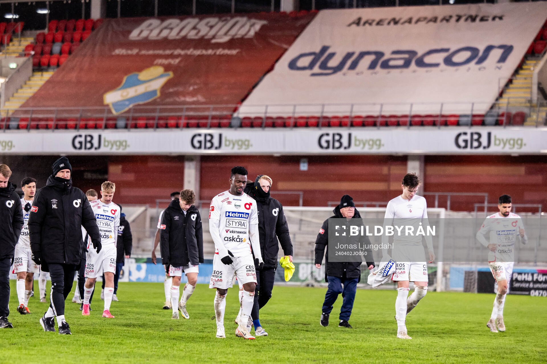 Degerfors spelare deppar