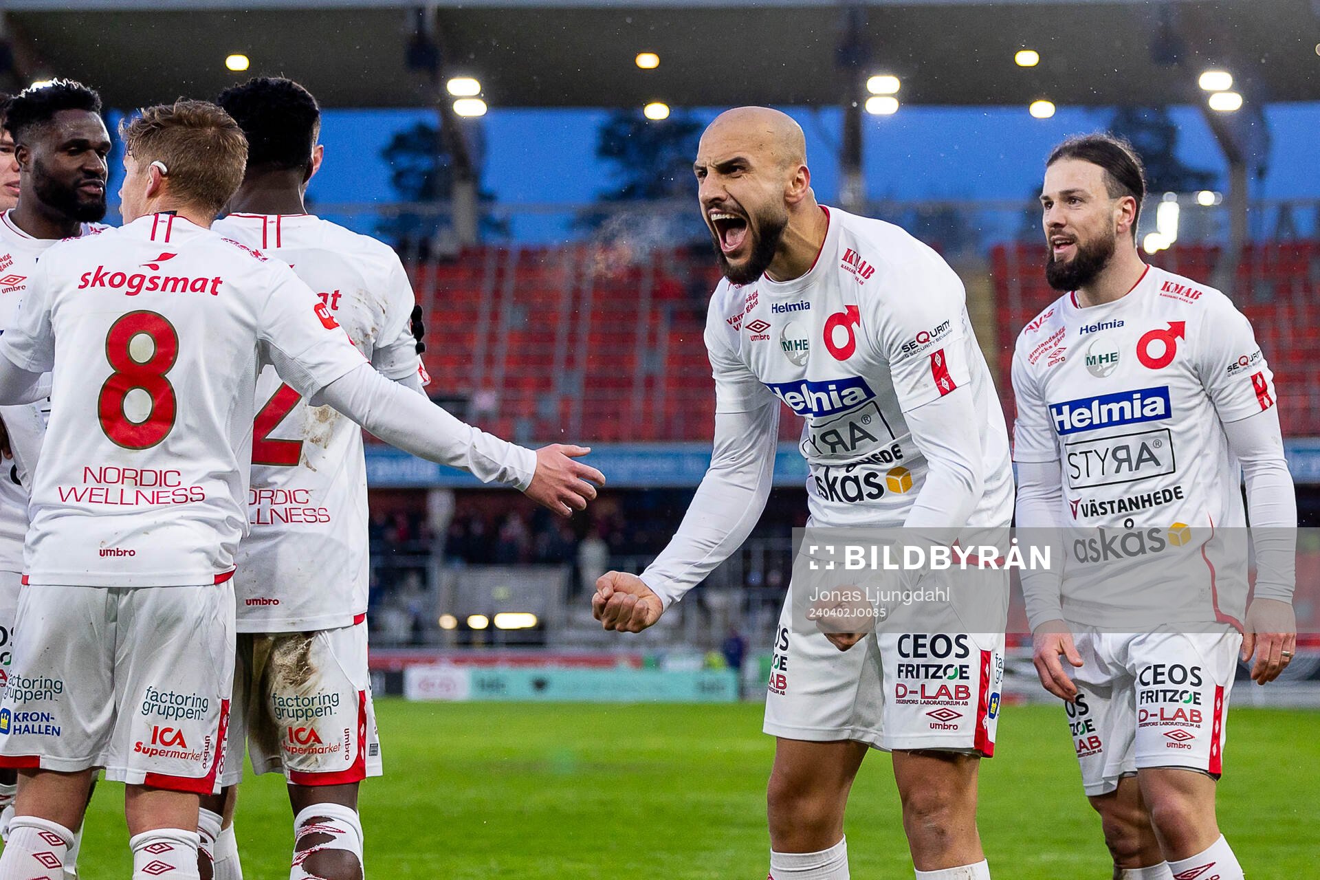 Degerfors Pashang Abdulla jublar