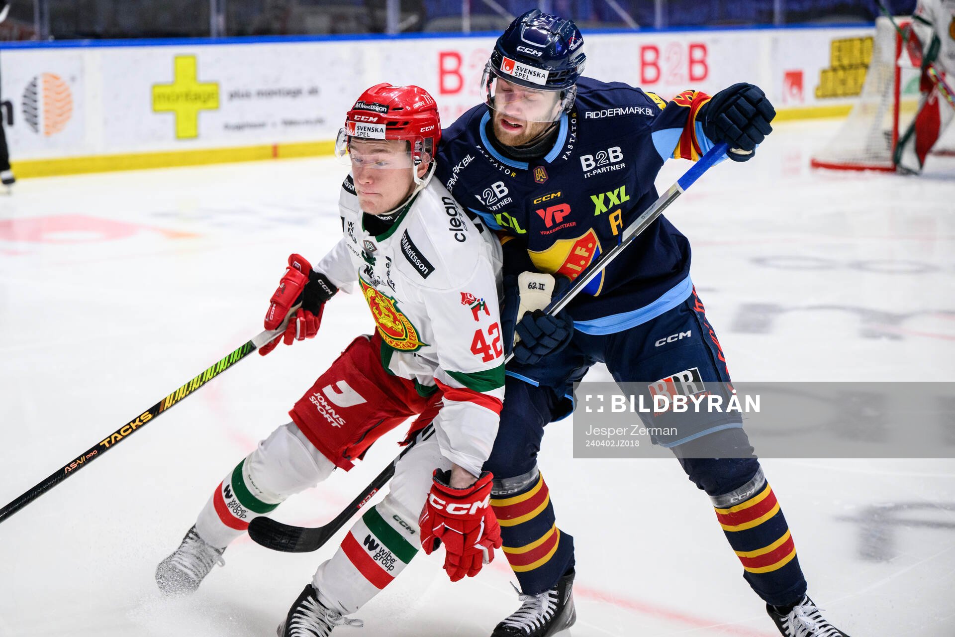 Moras Kalle Kratz och Djurgårdens Wiktor Nilsson