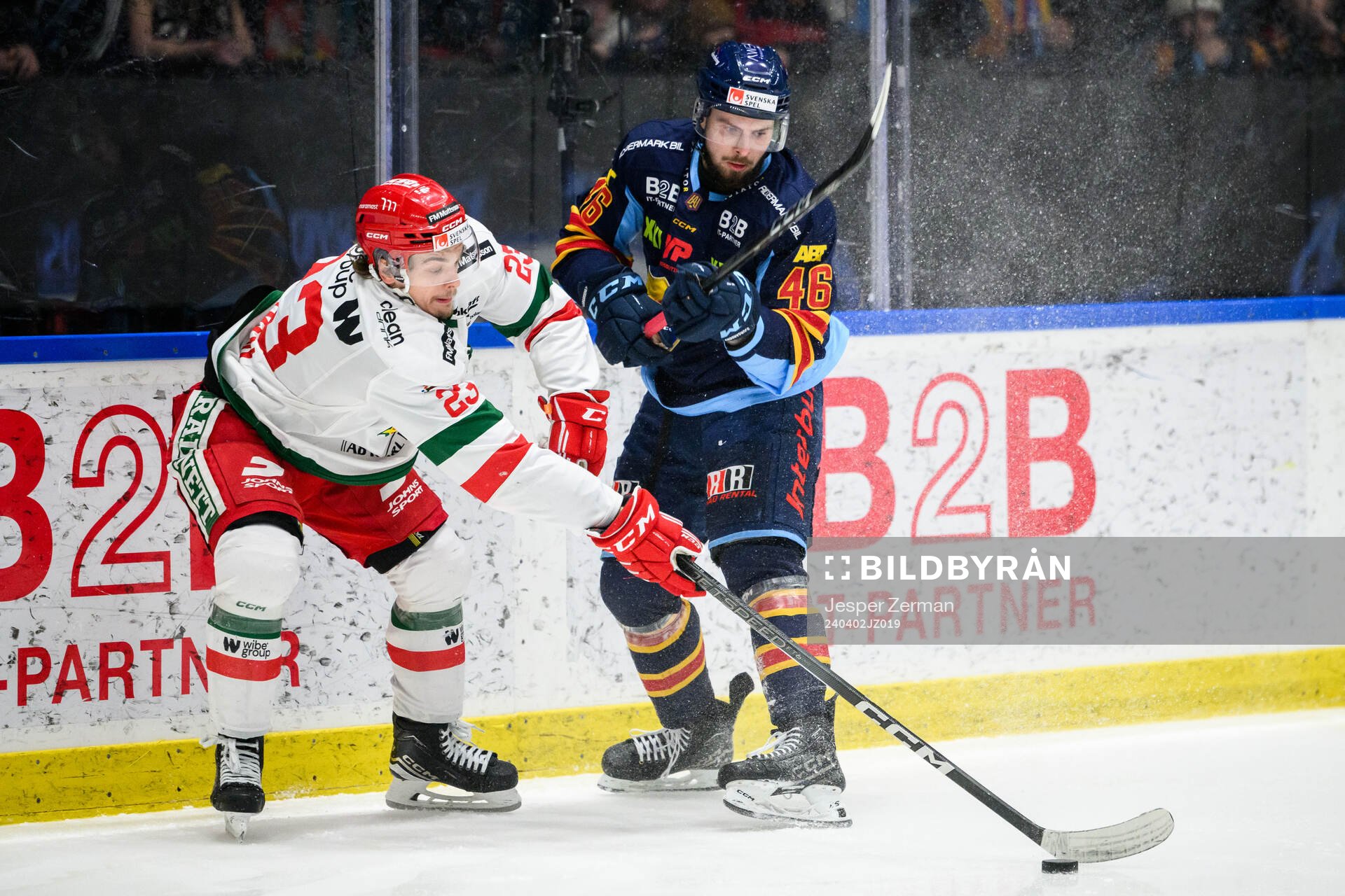 Moras Chad Yetman och Djurgårdens Albin Grewe
