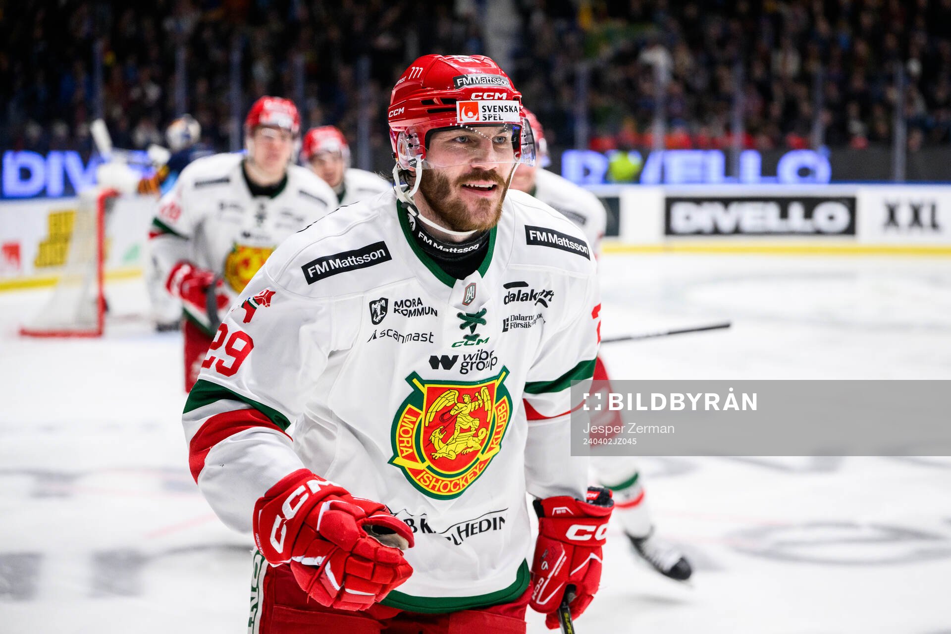 Moras Johan Persson jublar