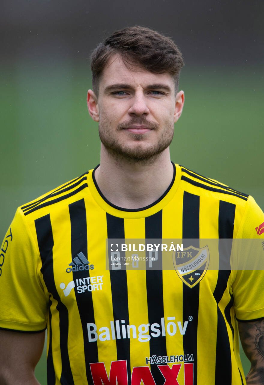 Emil Vaughan, IFK Hässleholm, A-lag och U19-lag, i Hässleholm 2 april 2024.