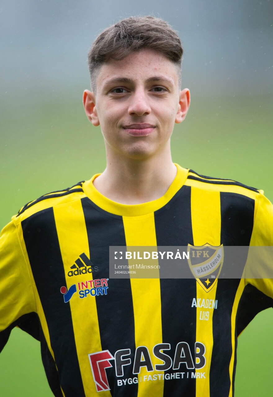 Omar Saboni, IFK Hässleholm, A-lag och U19-lag, i Hässleholm 2 april 2024.
