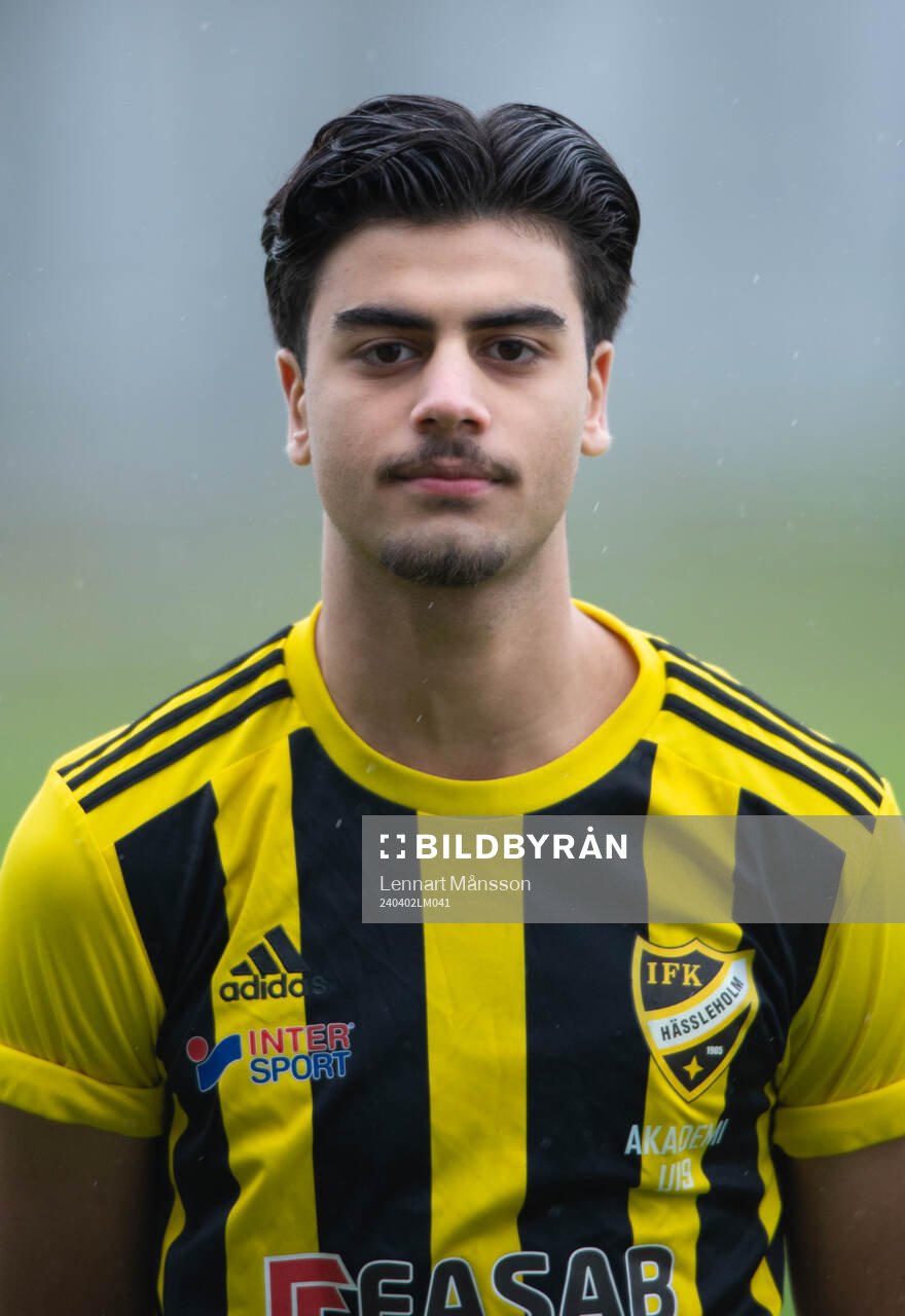 Qusay Ahmed,  IFK Hässleholm, A-lag och U19-lag, i