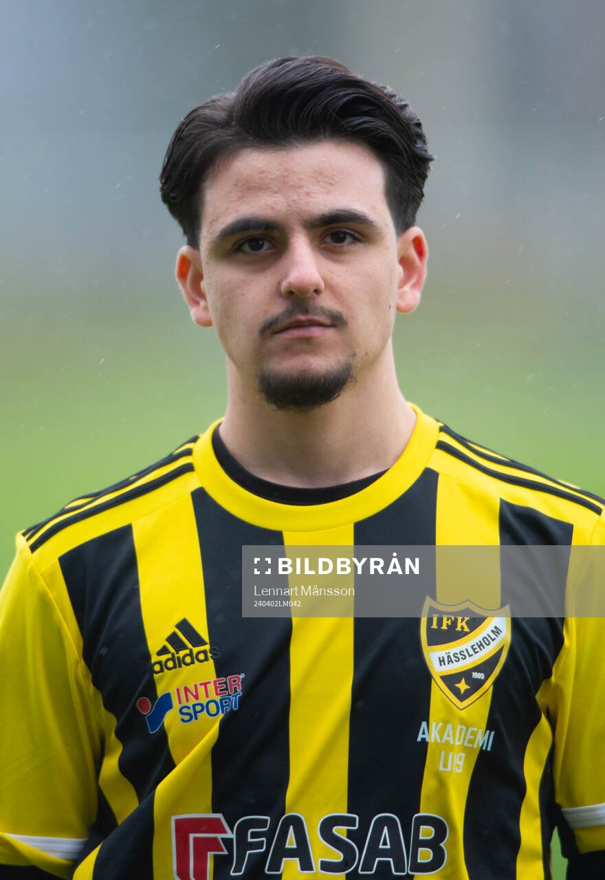 Abdulrahamn Hadri,  IFK Hässleholm, A-lag och U19-lag, i