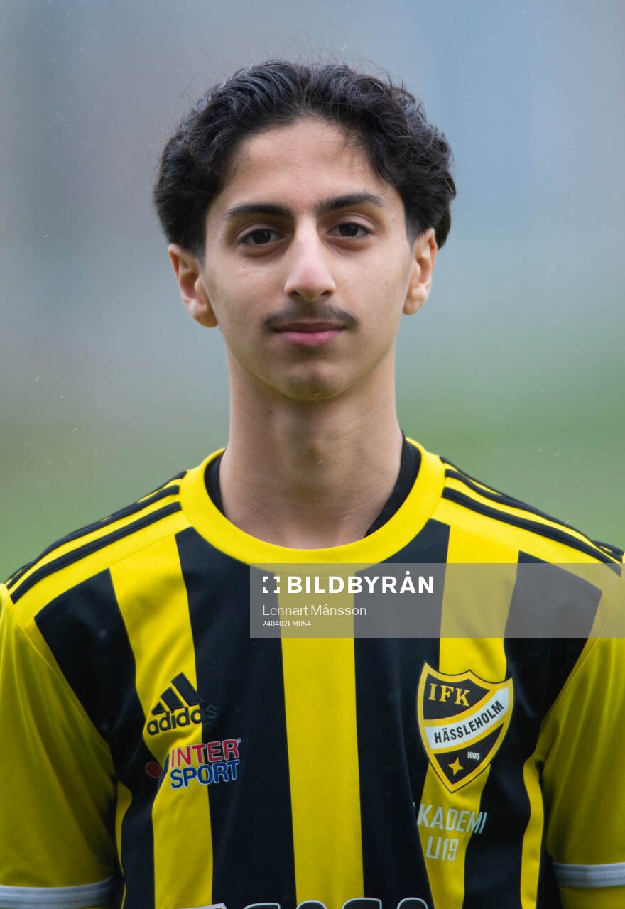 Amir Houeidi,  IFK Hässleholm, A-lag och U19-lag, i