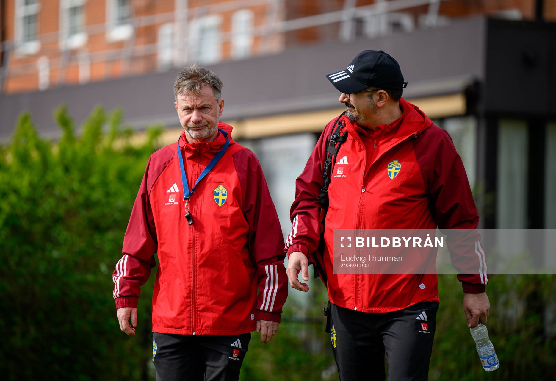 Head coach Peter Gerhardsson of Sweden of the Swedish