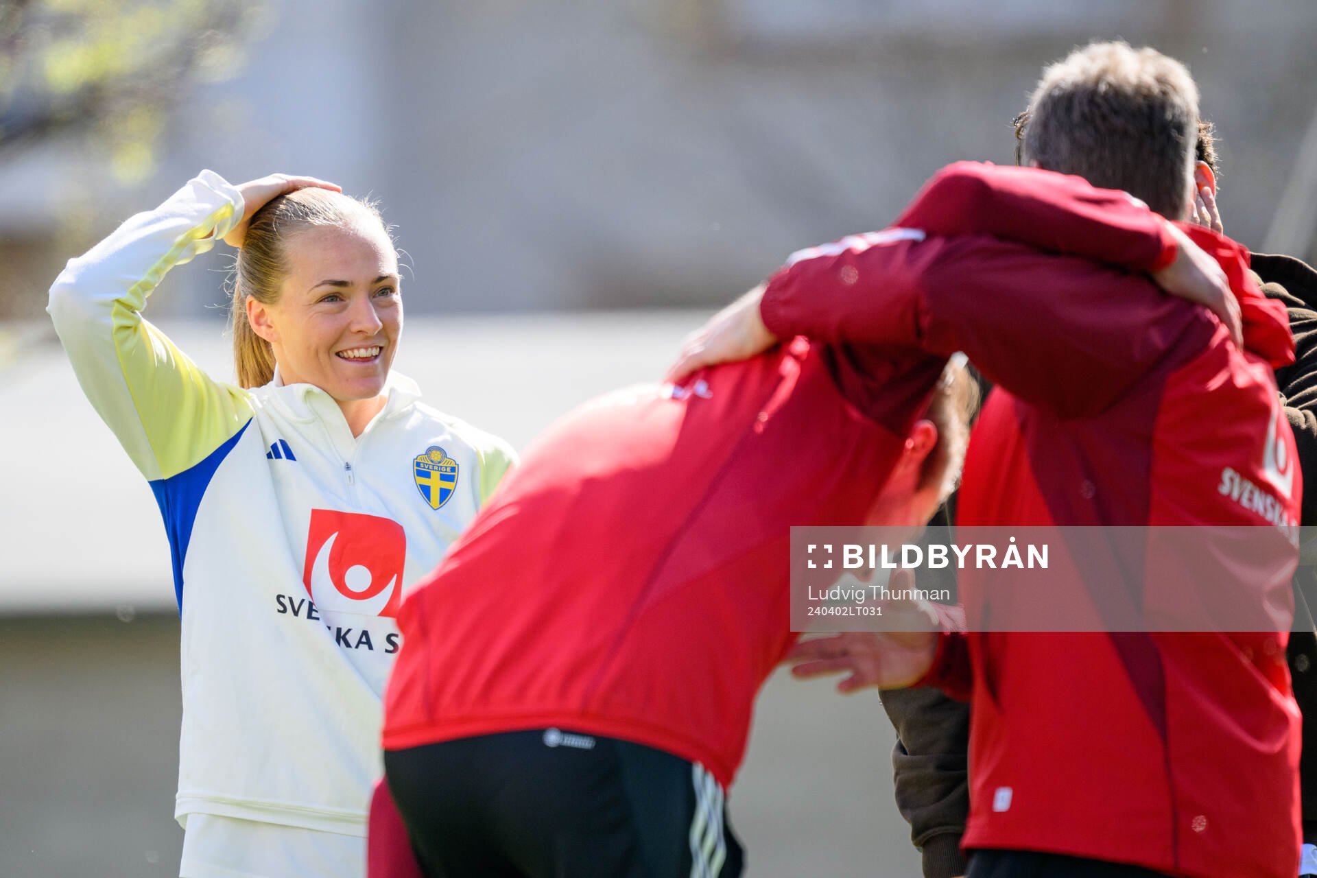 Magdalena Eriksson of Sweden of the Swedish women's