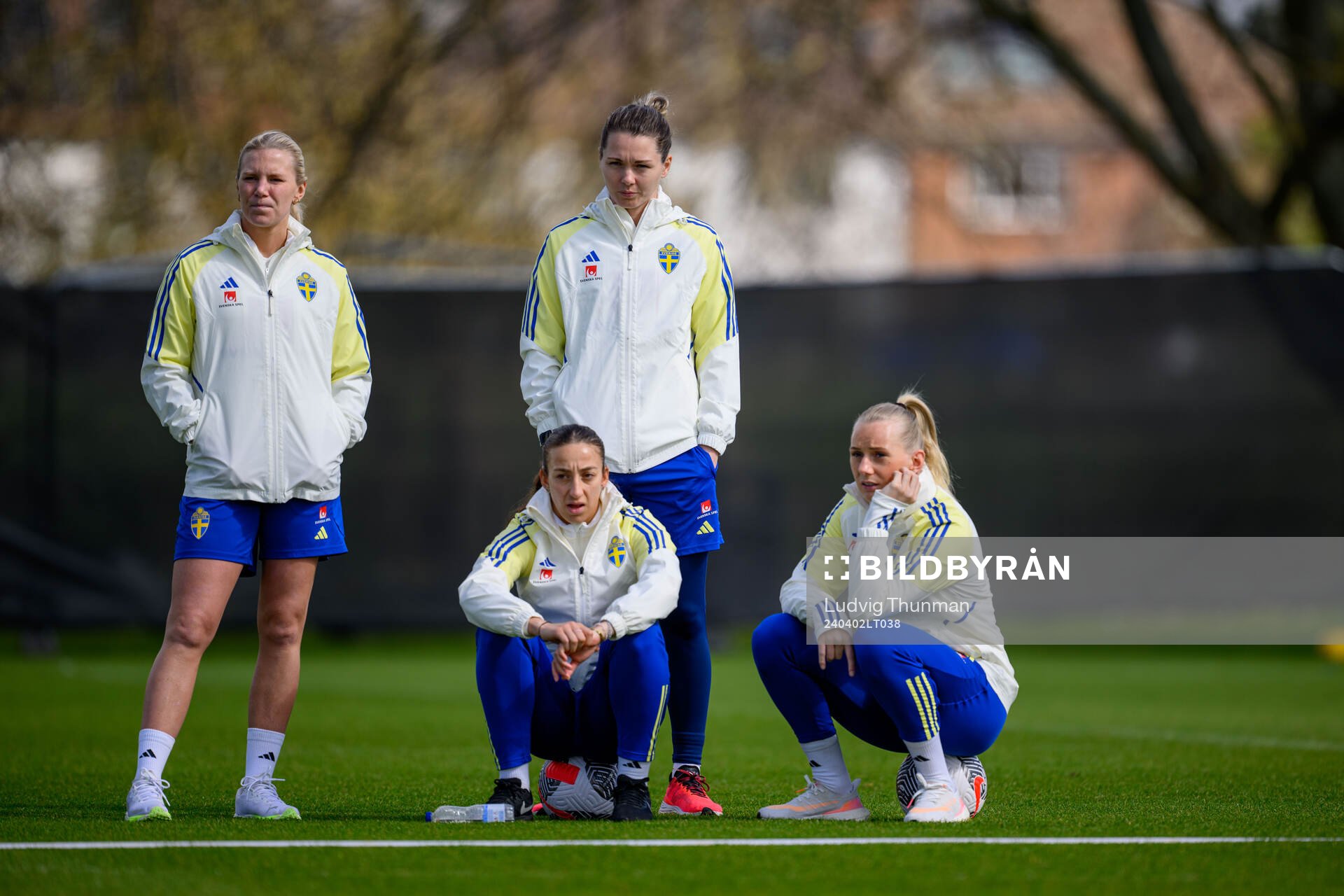 Josefine Rybrink, Rusul Rosa Kafaji, Goalkeeper Jennifer