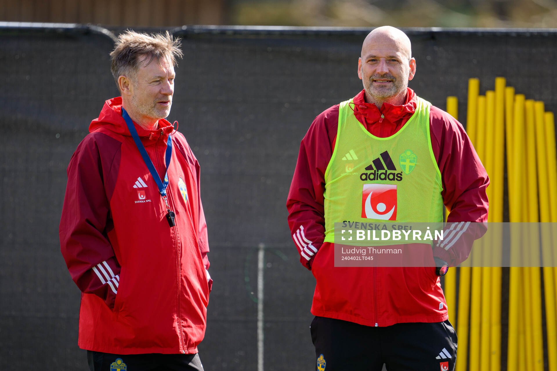 Head coach Peter Gerhardsson and Assistant coach Magnus