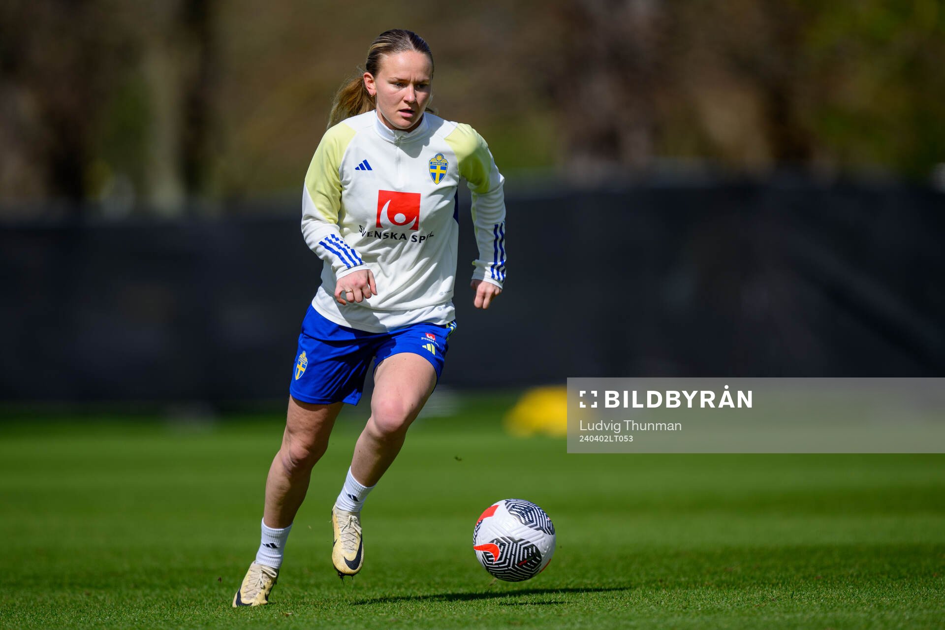 Matilda Vinberg of Sweden of the Swedish women's national