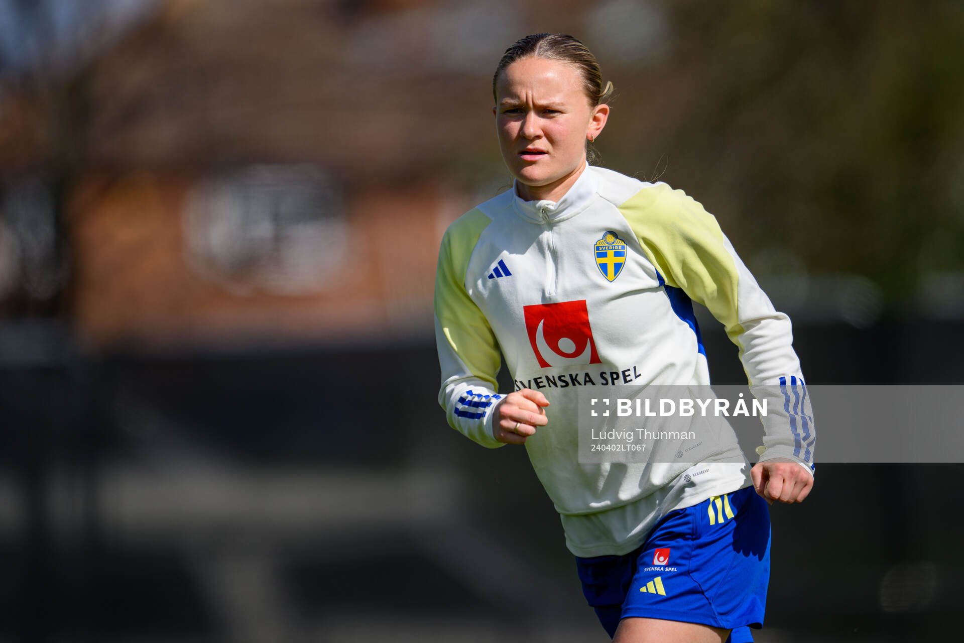 Matilda Vinberg of Sweden of the Swedish women's national