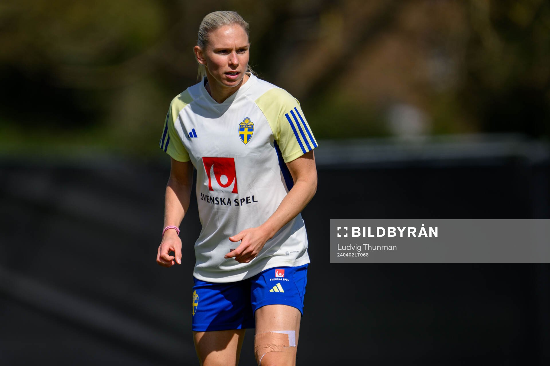 Jonna Andersson of Sweden of the Swedish women's national