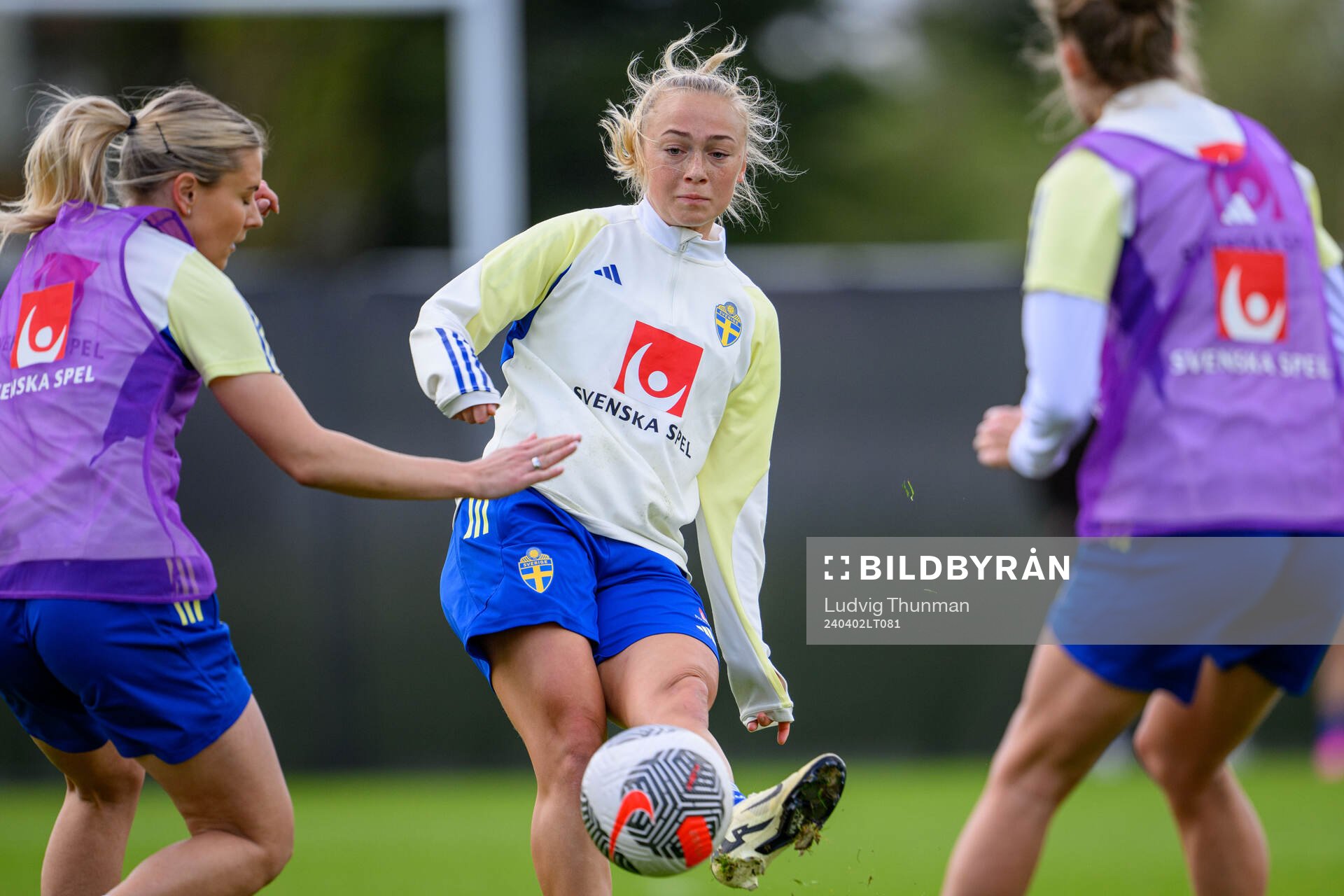 Hanna Bennison of Sweden of the Swedish women's national