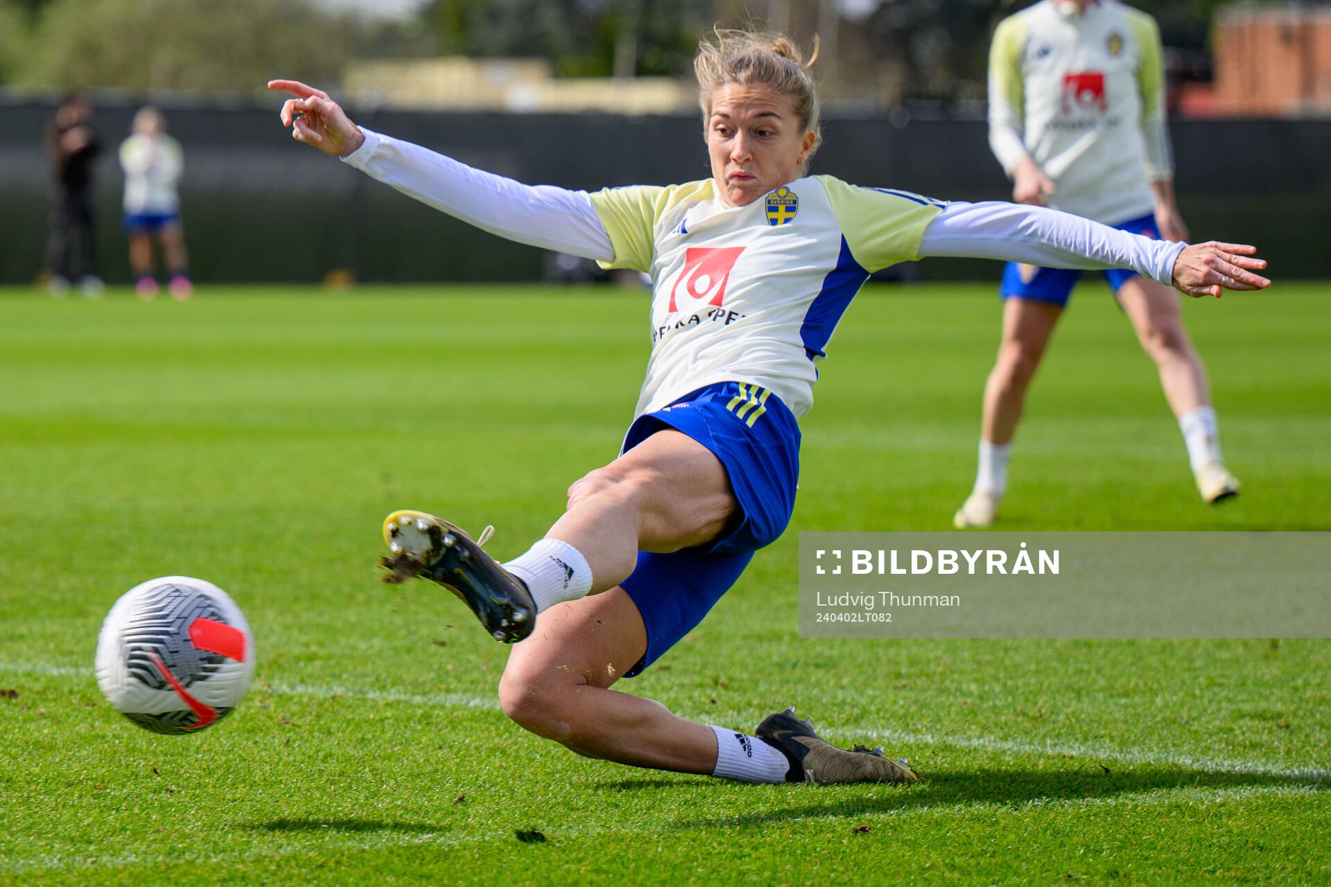 Filippa Angeldahl of Sweden of the Swedish women's national