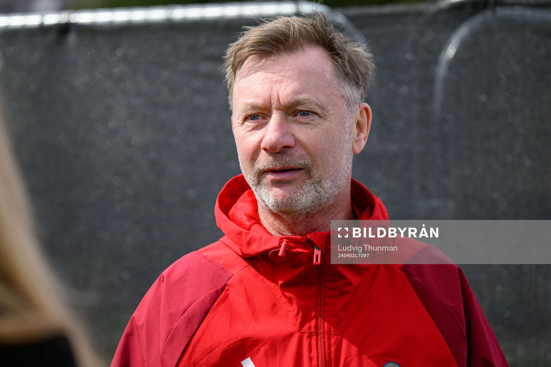 Head coach Peter Gerhardsson of Sweden of the Swedish