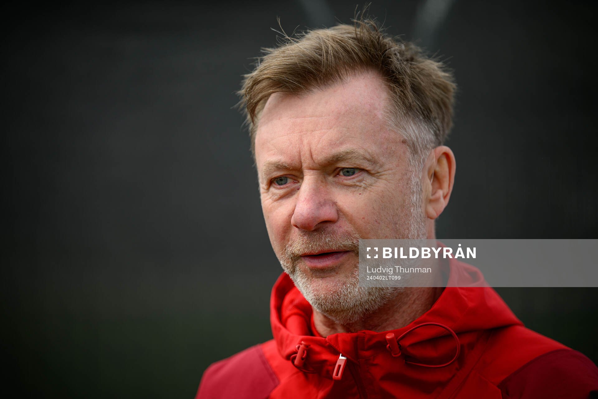 Head coach Peter Gerhardsson of Sweden of the Swedish