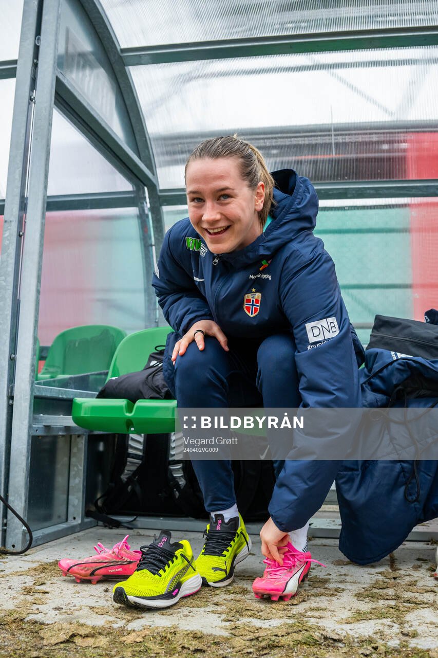 Elisabeth Terland of the Norwegian women's national