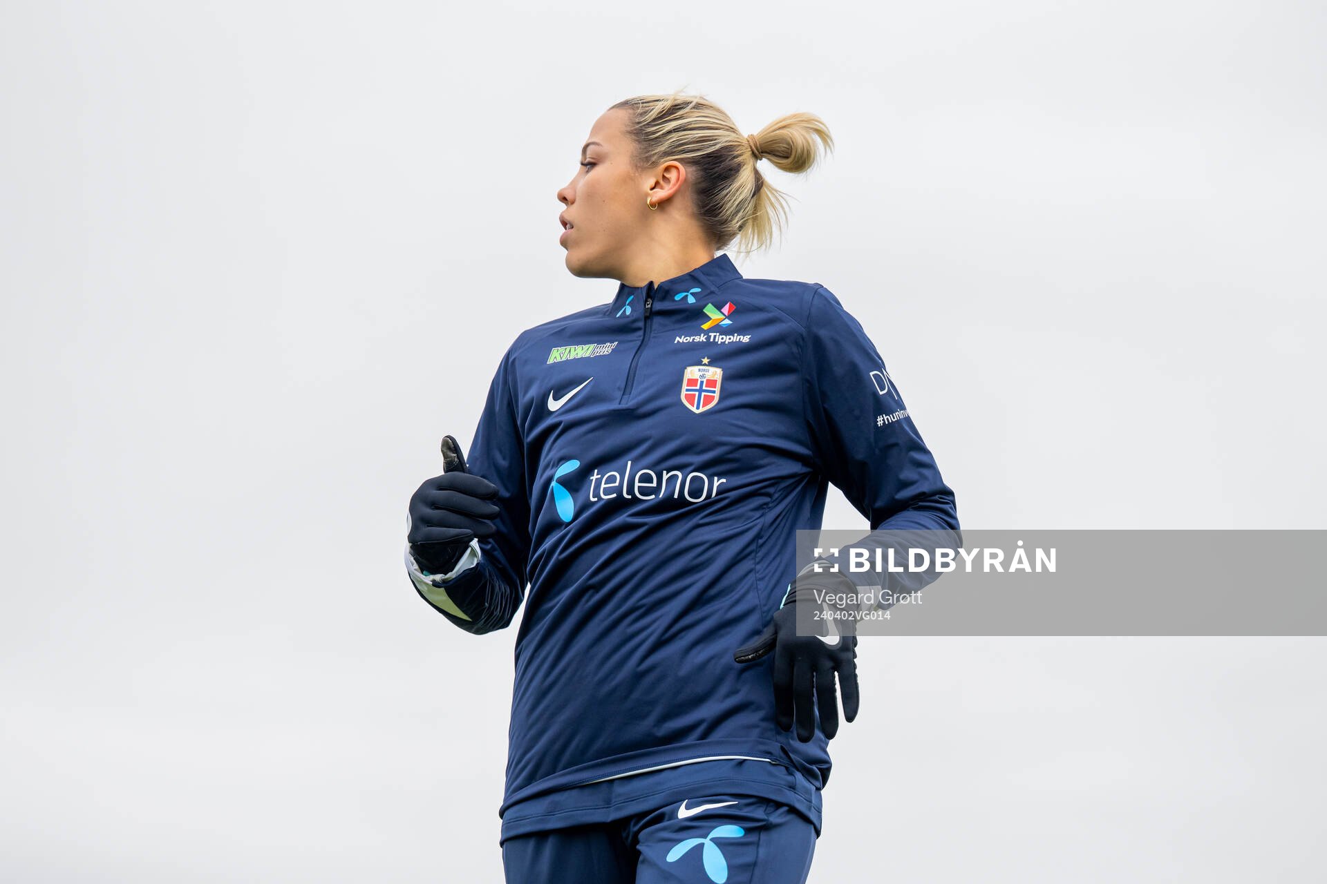 Celin Bizet Ildhusøy of the Norwegian women's national