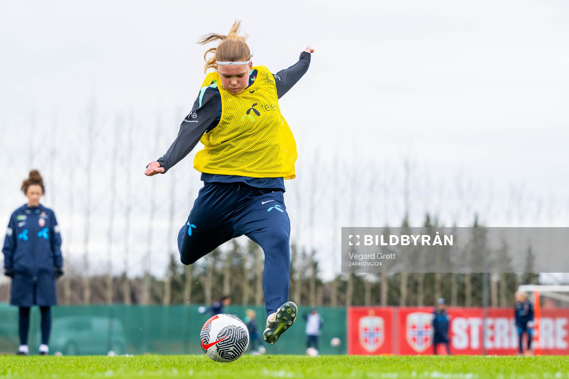 Signe Gaupset of the Norwegian women's national football
