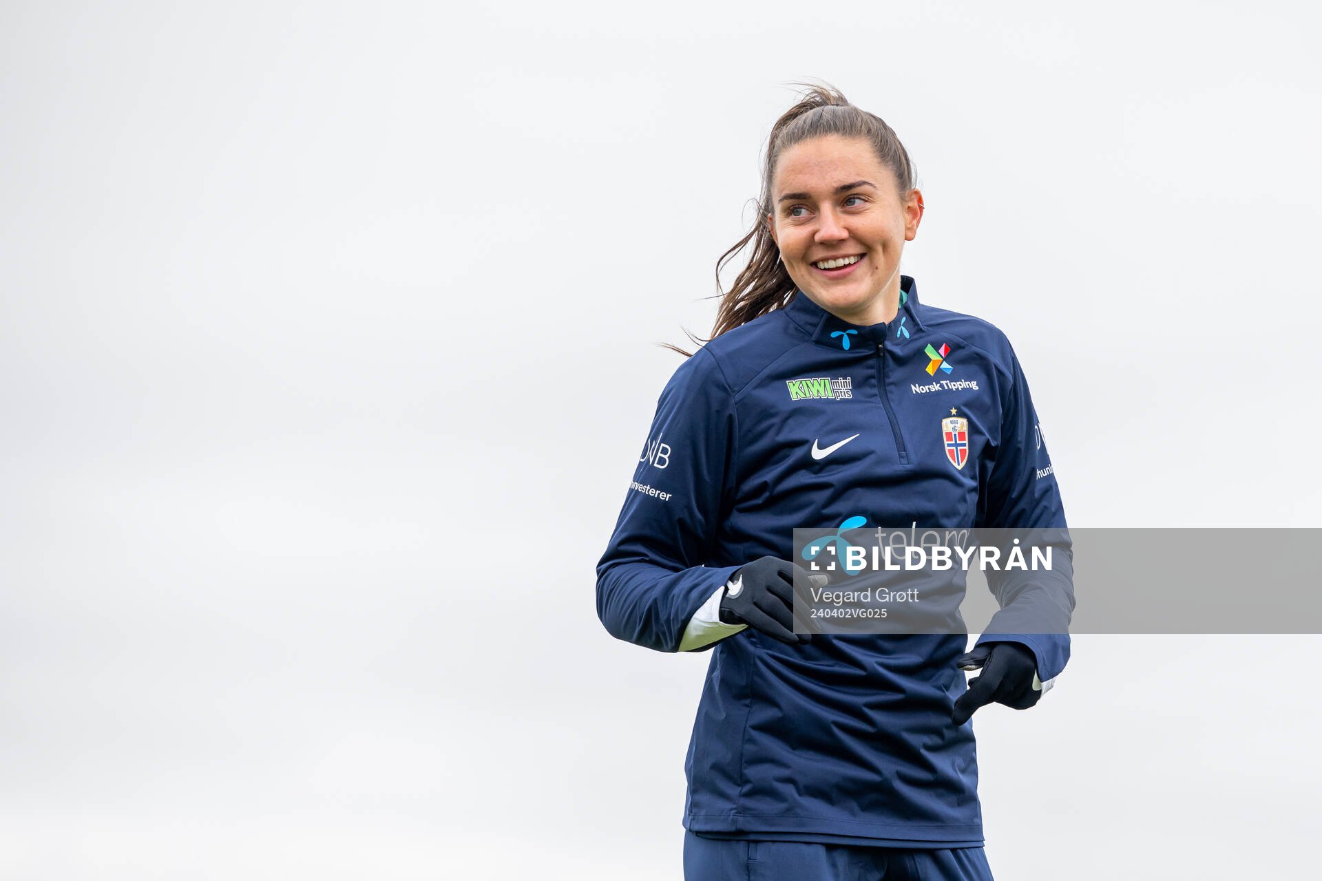 Vilde Bøe Risa of the Norwegian women's national football