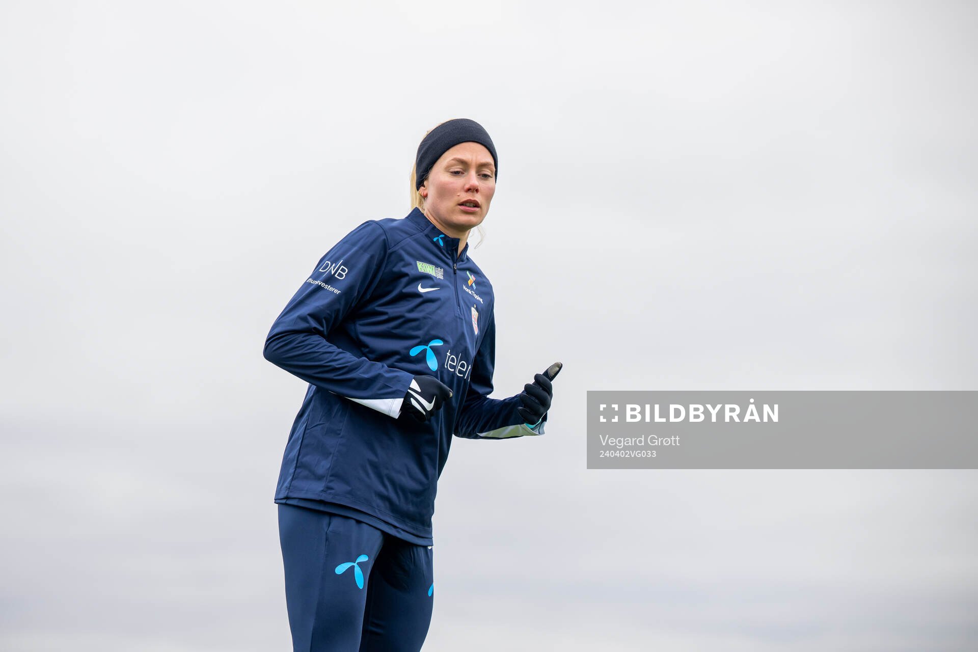 Guro Bergsvand of the Norwegian women's national football