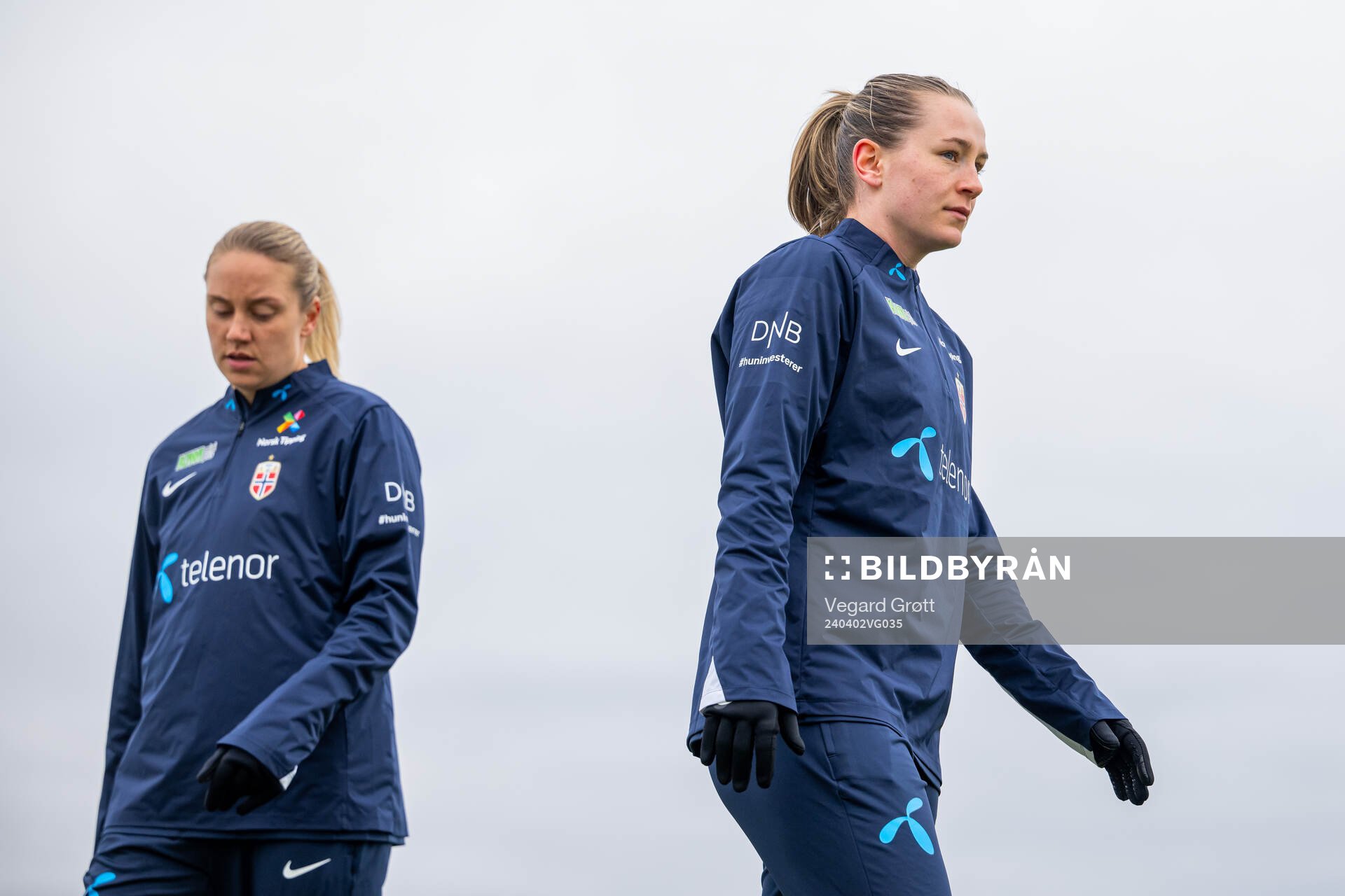 Lisa Naalsund and Elisabeth Terland of the Norwegian