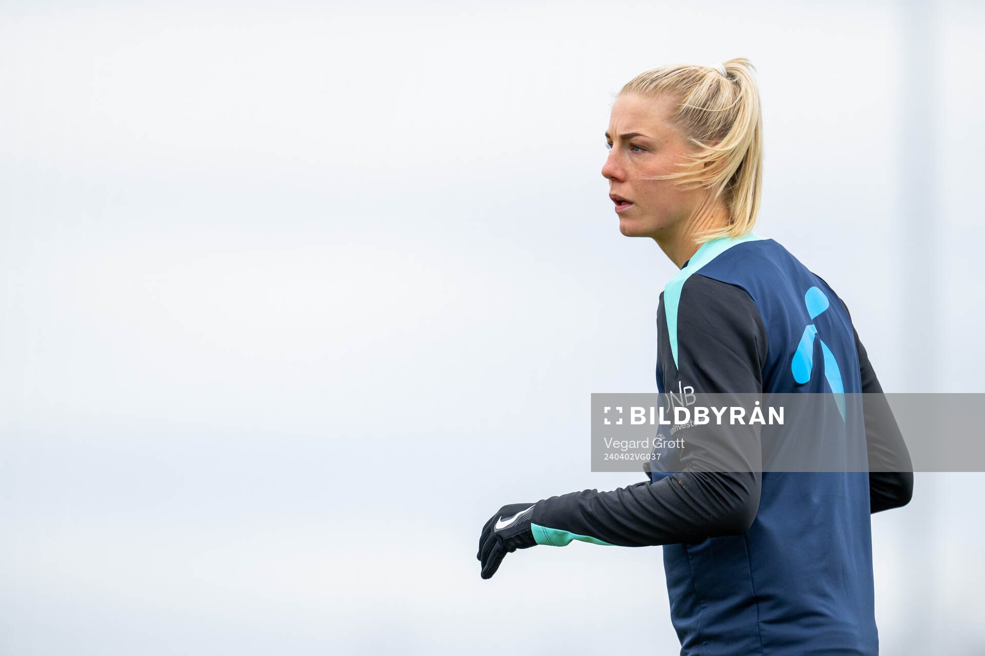 Sophie Román Haug of the Norwegian women's national