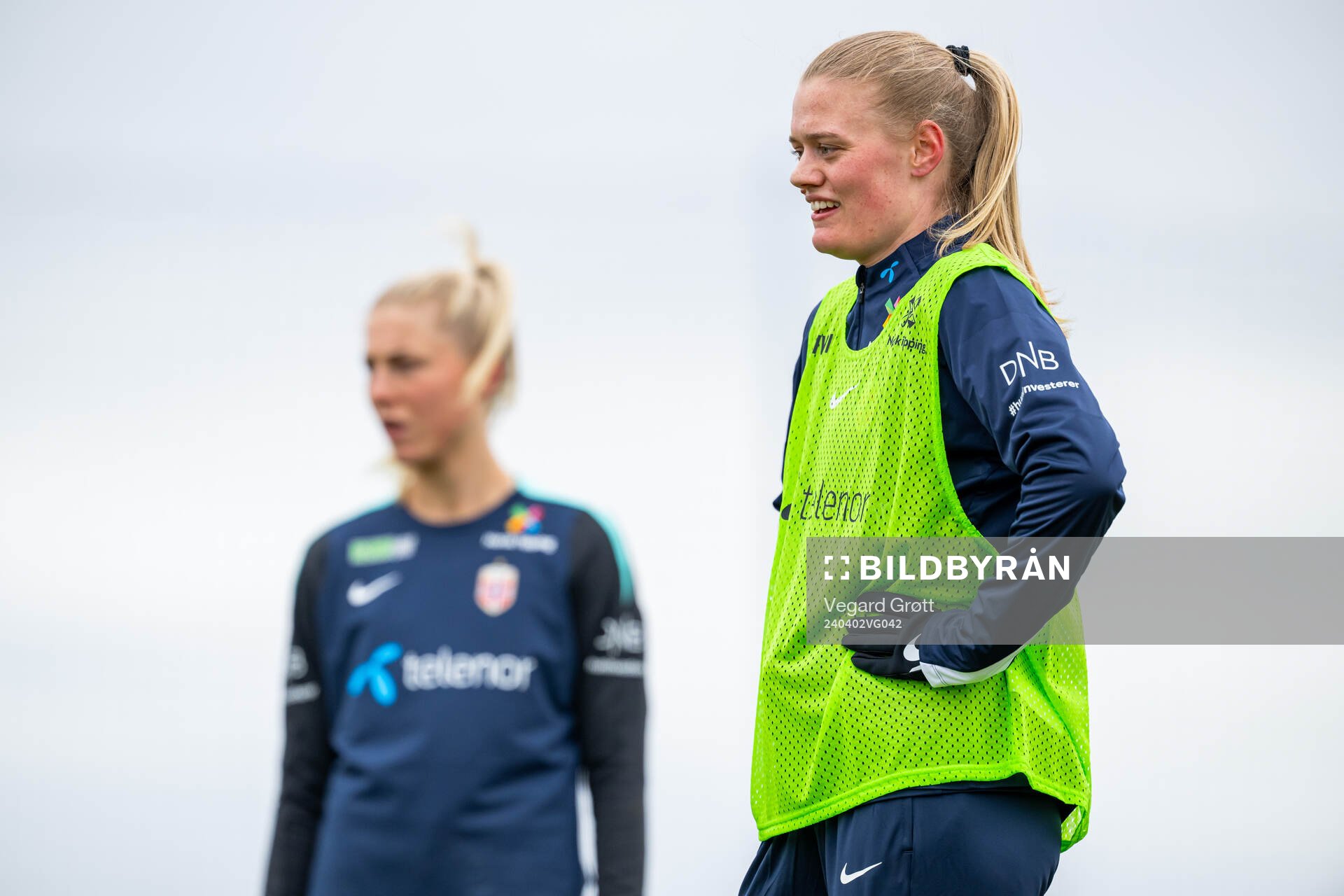 Mathilde Harviken of the Norwegian women's national