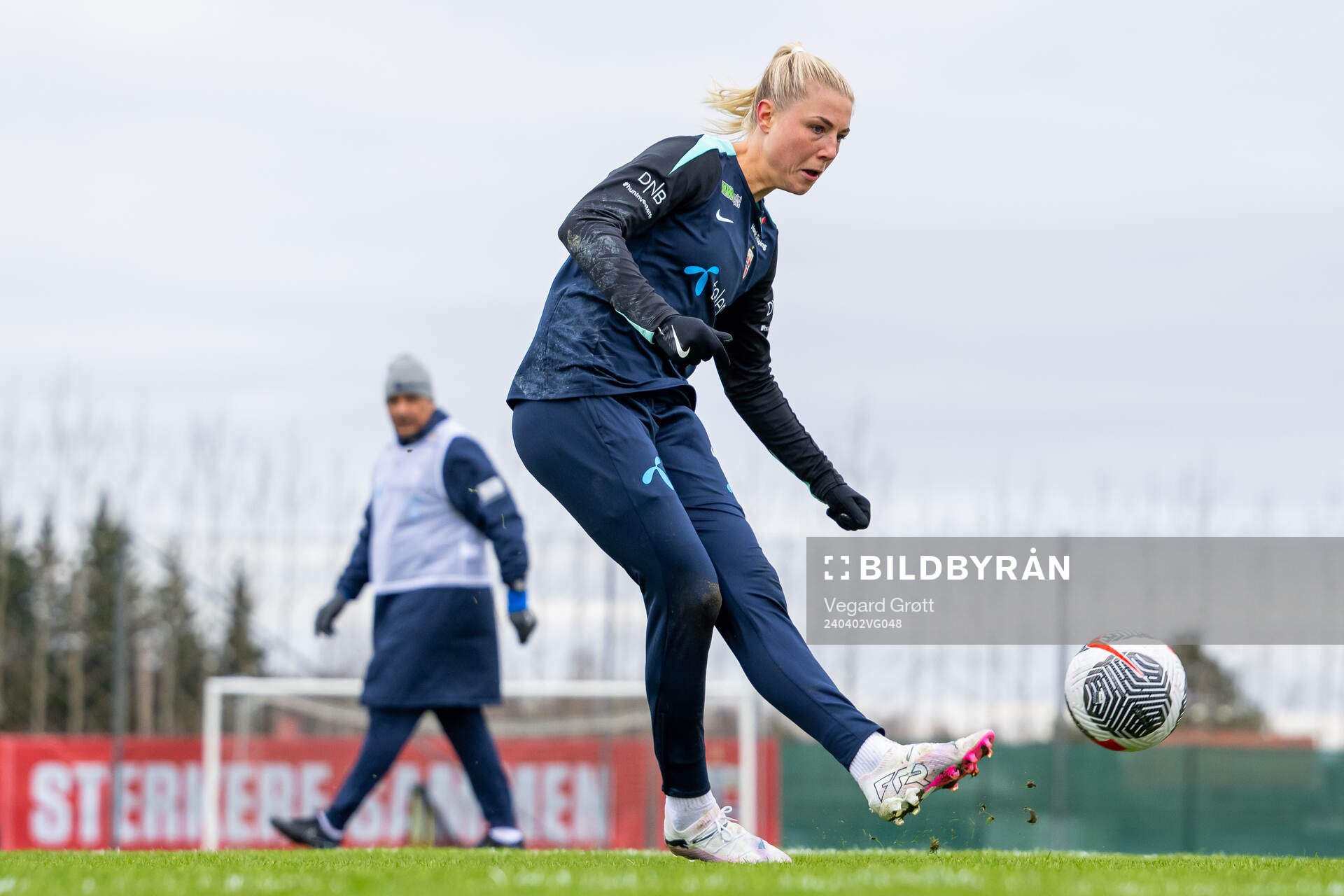 Sophie Román Haug of the Norwegian women's national
