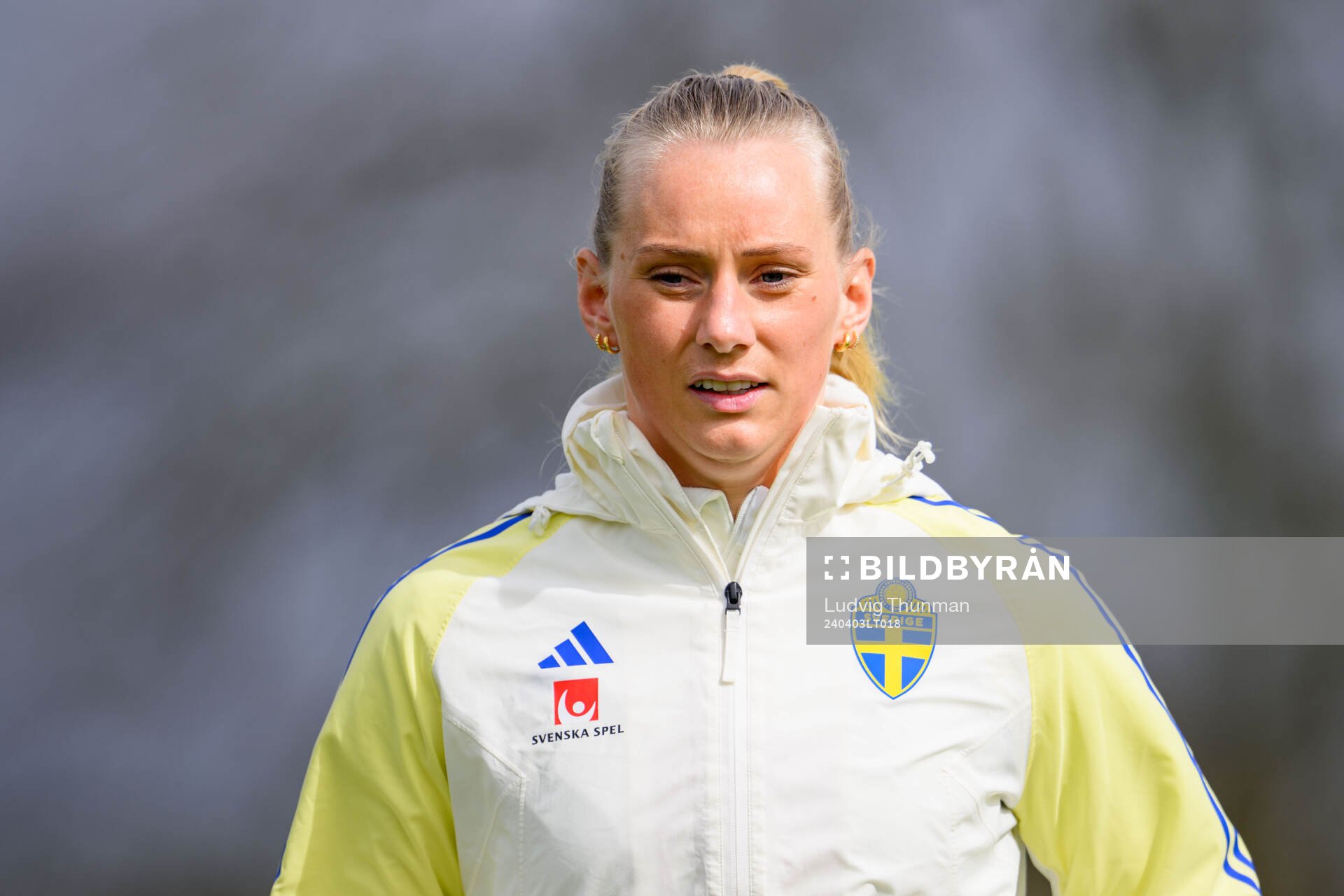 Stina Blackstenius of Sweden of the women's national