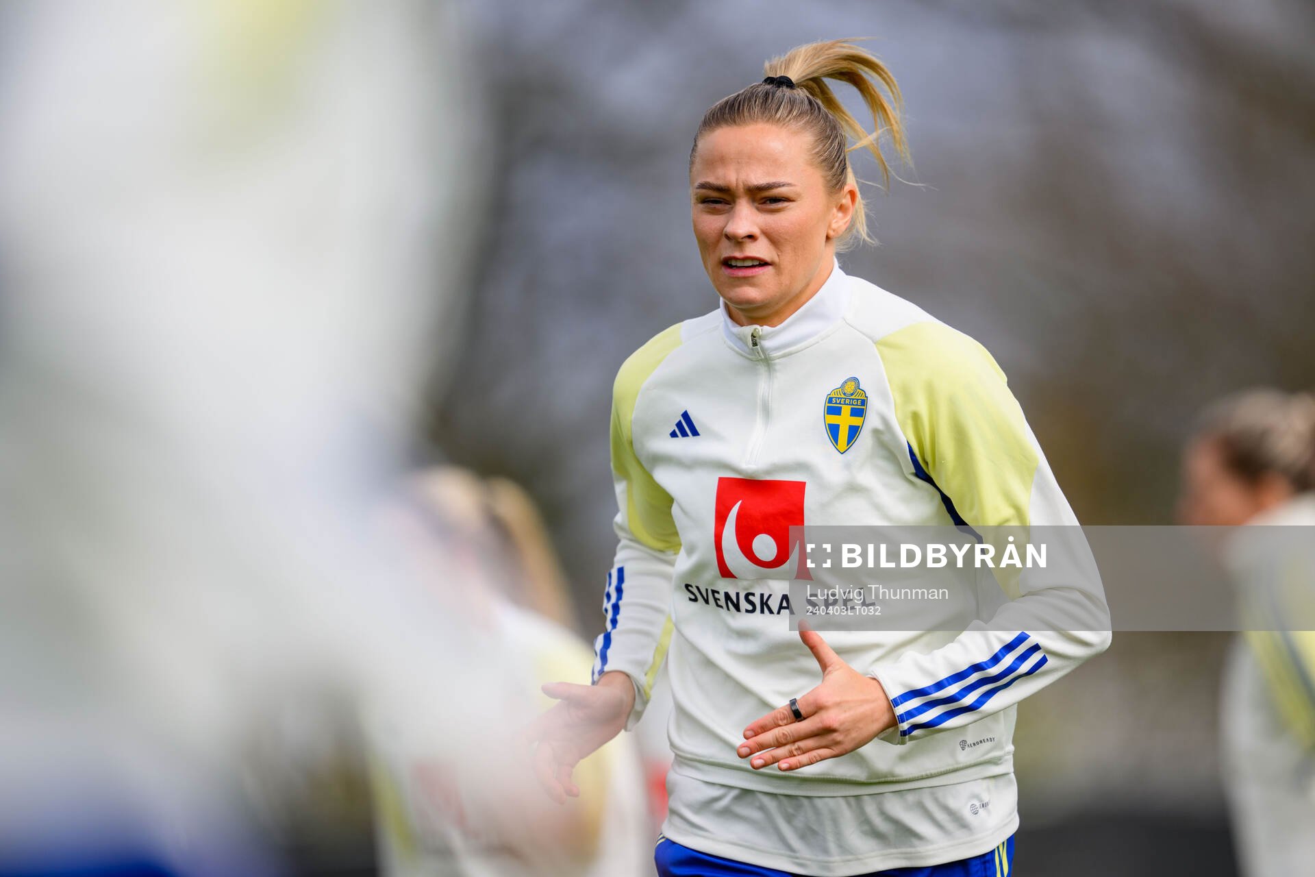 Fridolina Rolfö of Sweden of the women's national football