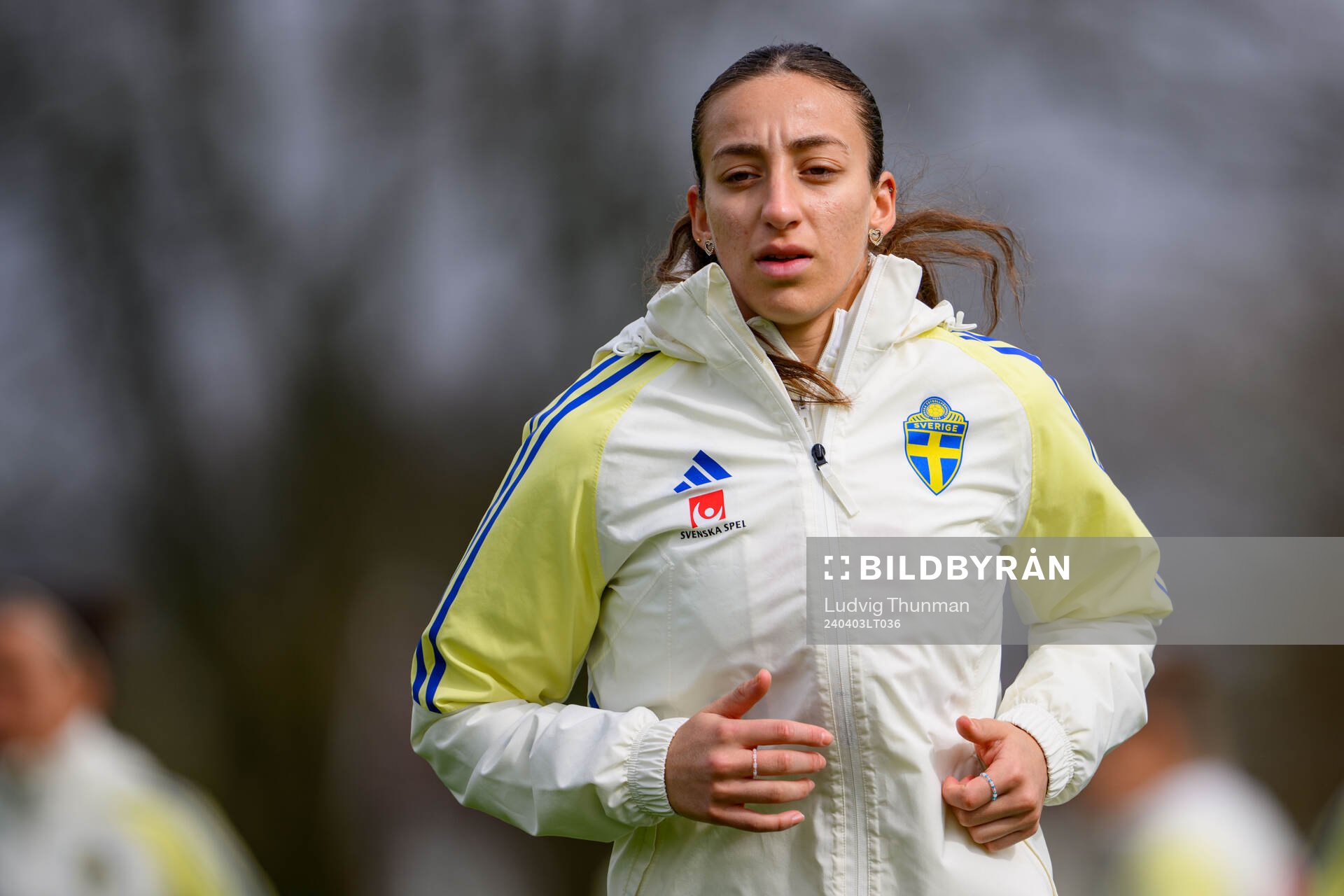 Rusul Rosa Kafaji of Sweden of the women's national