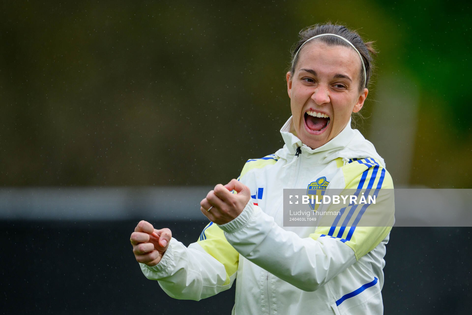 Julia Zigiotti Olme of Sweden of the women's national