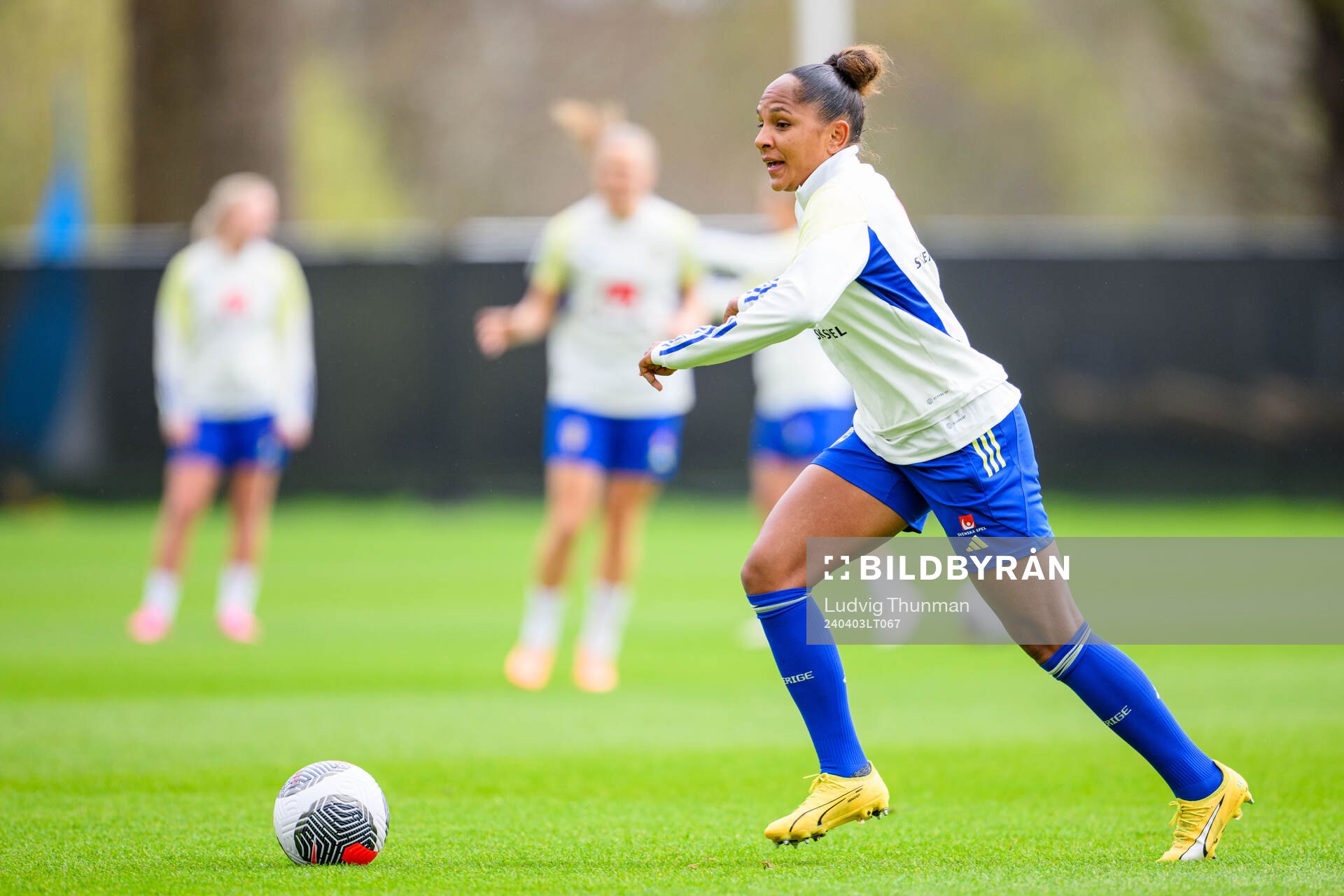 Madelen Janogy of Sweden of the women's national football