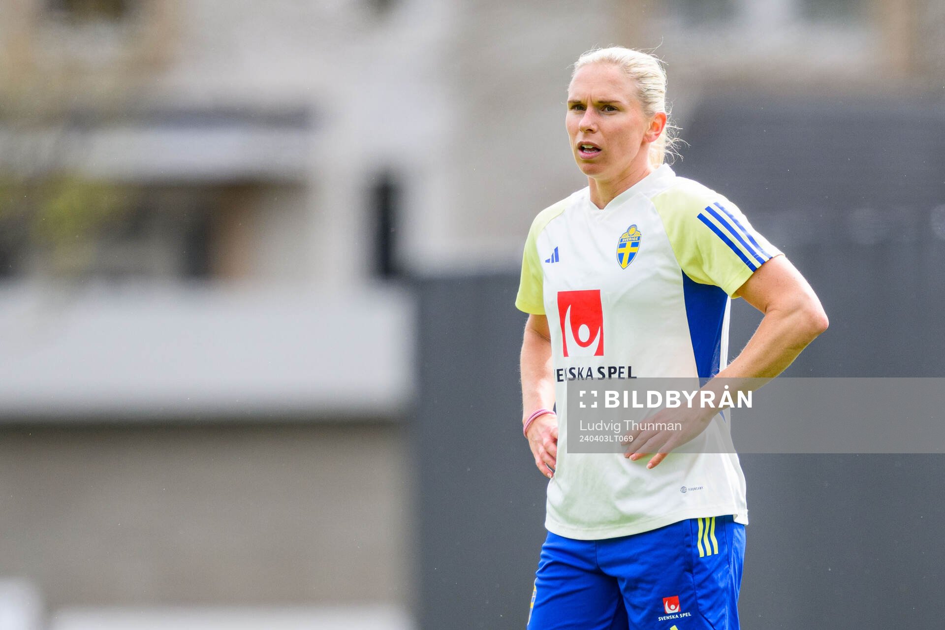Jonna Andersson of Sweden of the women's national football
