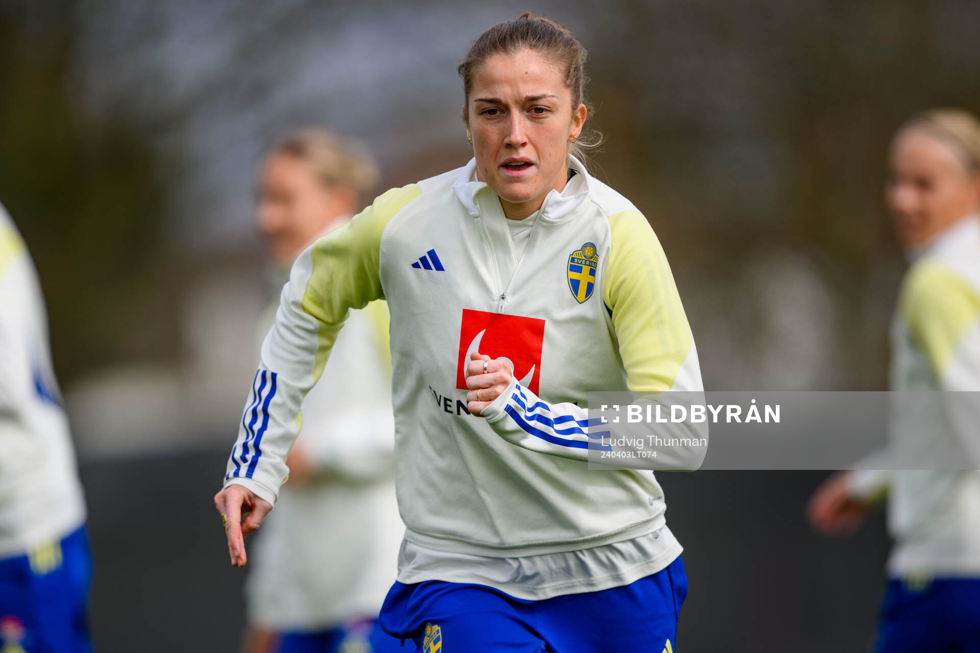 Filippa Angeldahl of Sweden of the women's national