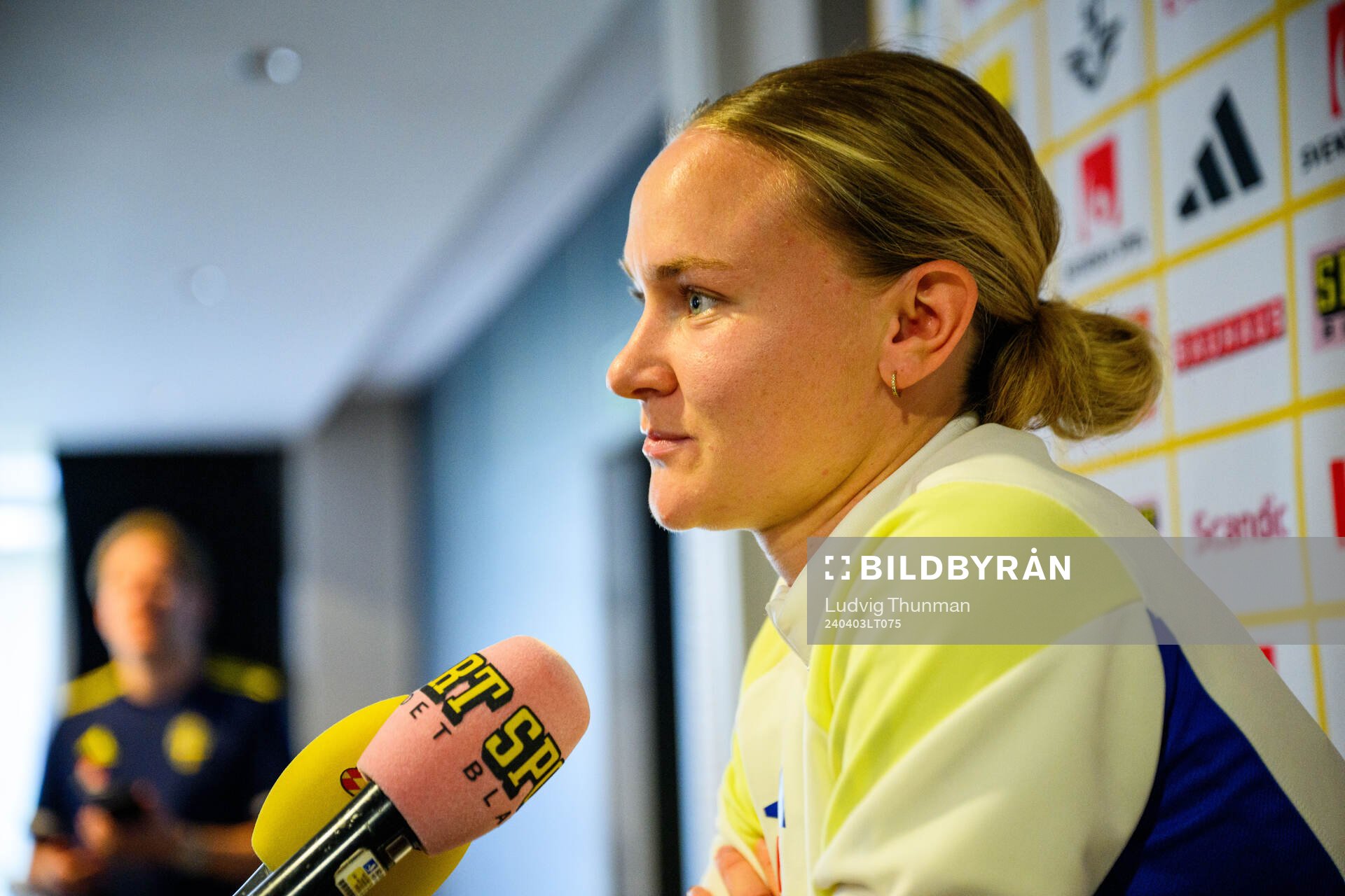 Matilda Vinberg of Sweden of the women's national football