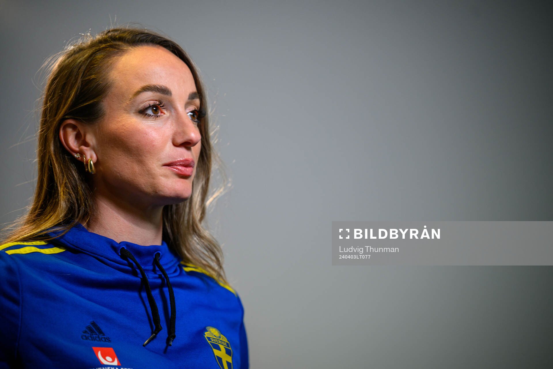Kosovare Asllani of Sweden of the women's national football