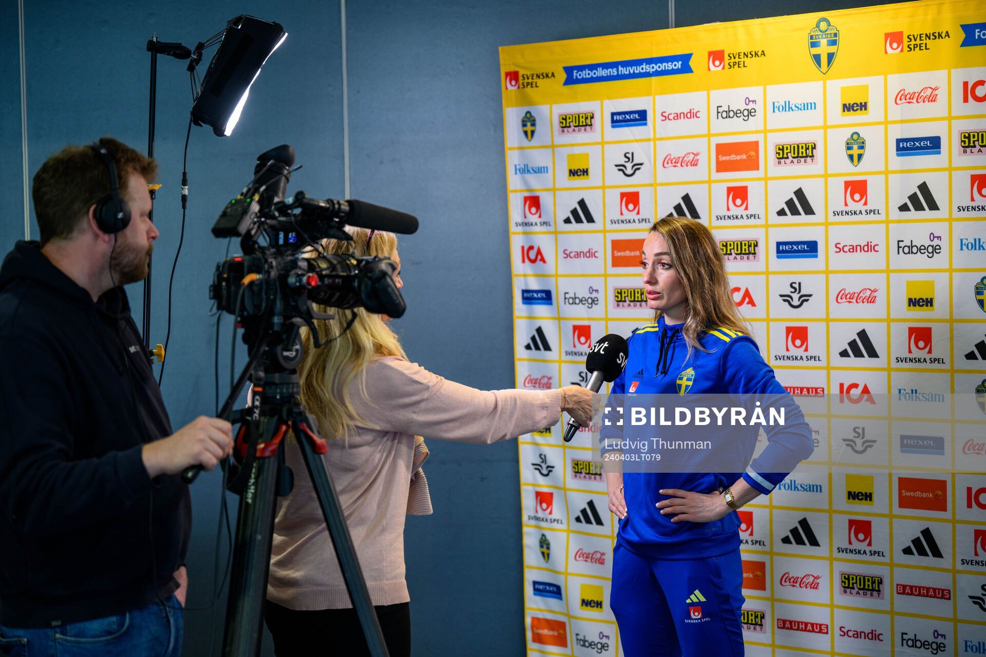 Kosovare Asllani of Sweden of the women's national football