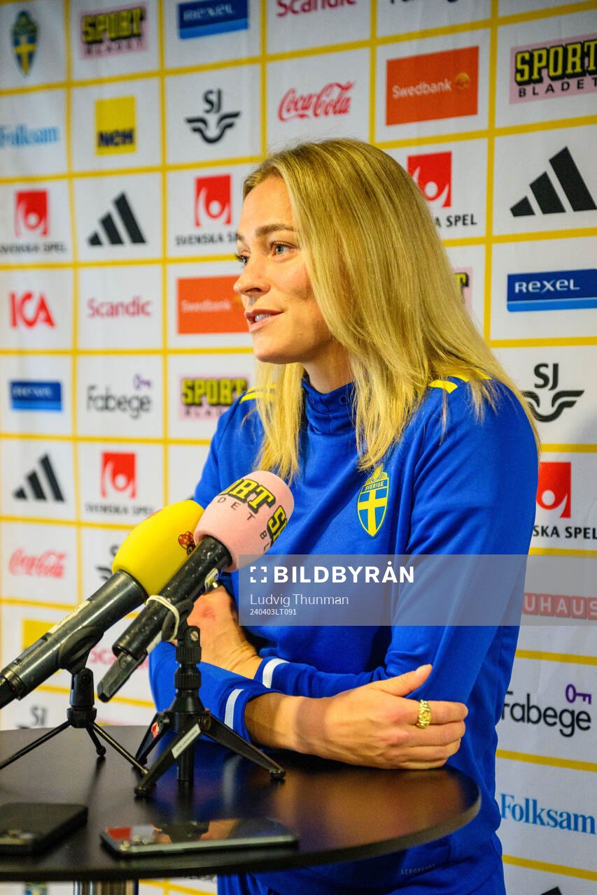 Fridolina Rolfö of Sweden of the women's national football
