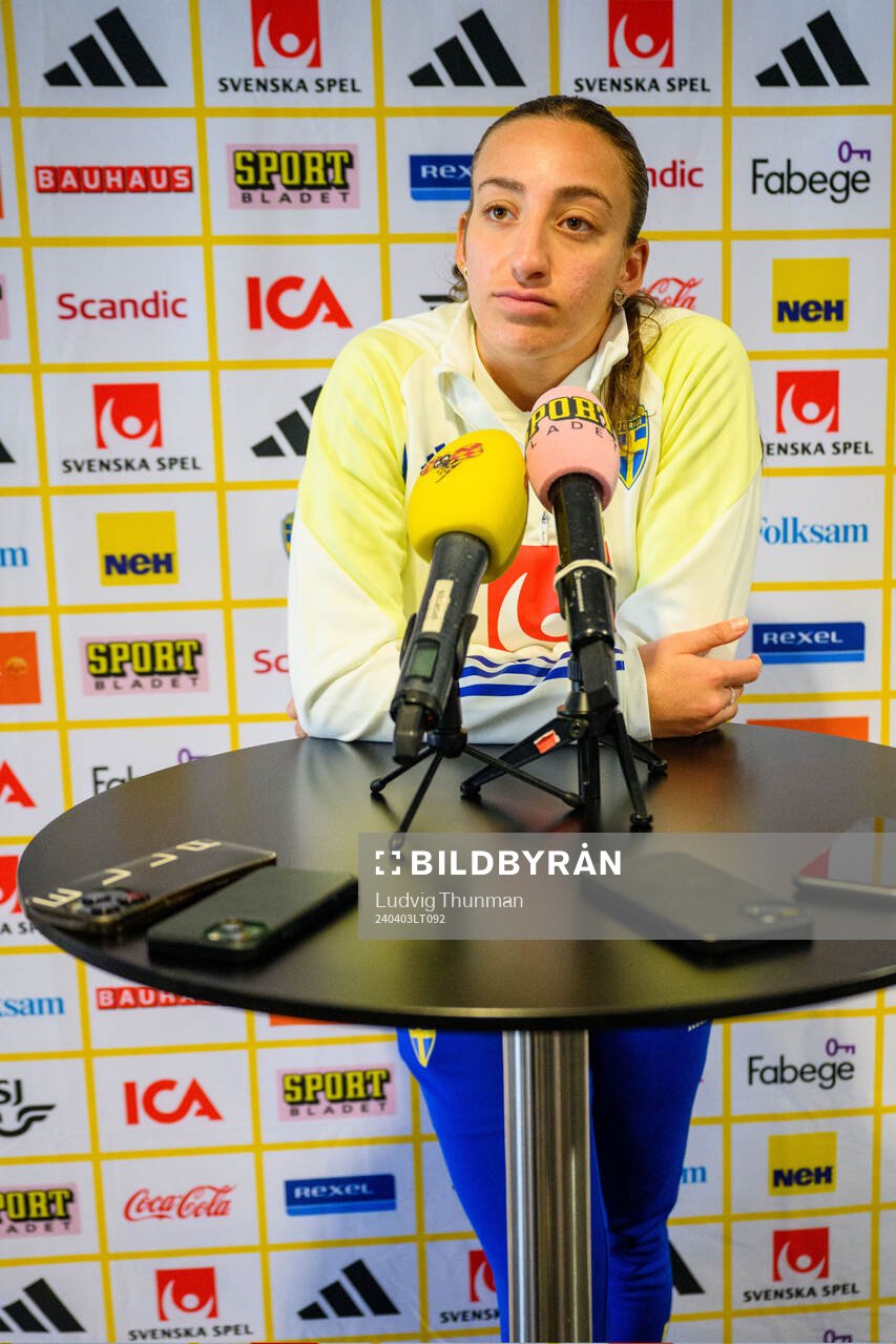 Rusul Rosa Kafaji of Sweden of the women's national