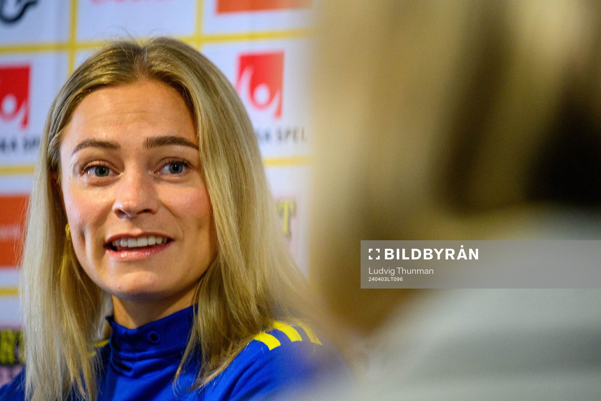 Fridolina Rolfö of Sweden of the women's national football
