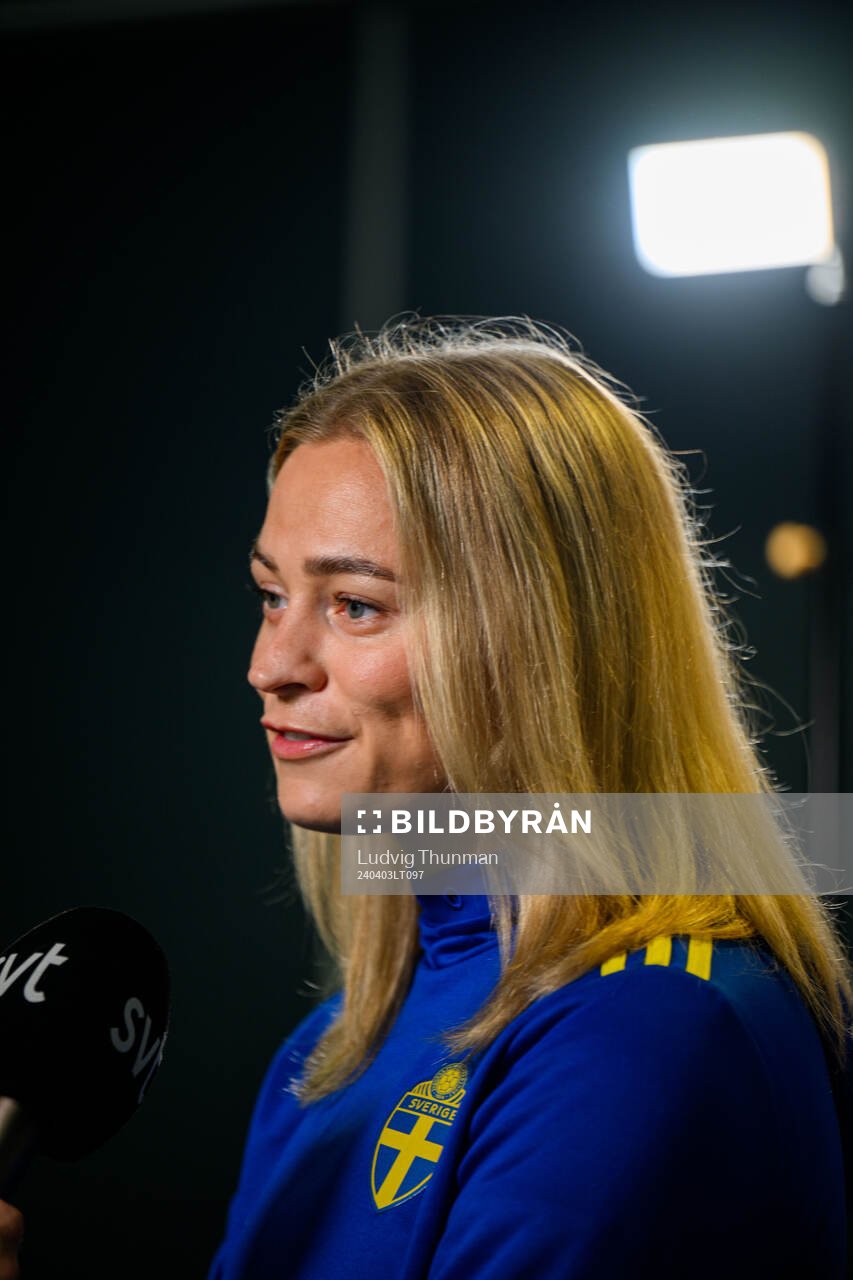 Fridolina Rolfö of Sweden of the women's national football