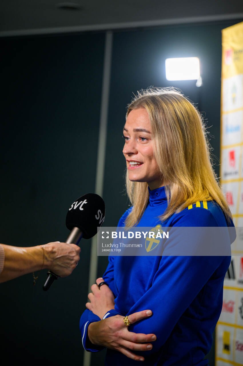 Fridolina Rolfö of Sweden of the women's national football