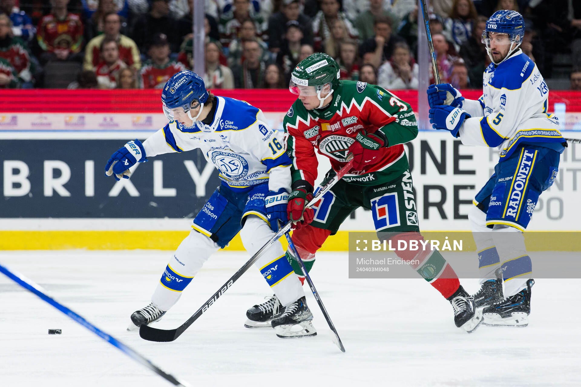 Leksands Felix Unger Sörum och Frölundas Albin Sundin
