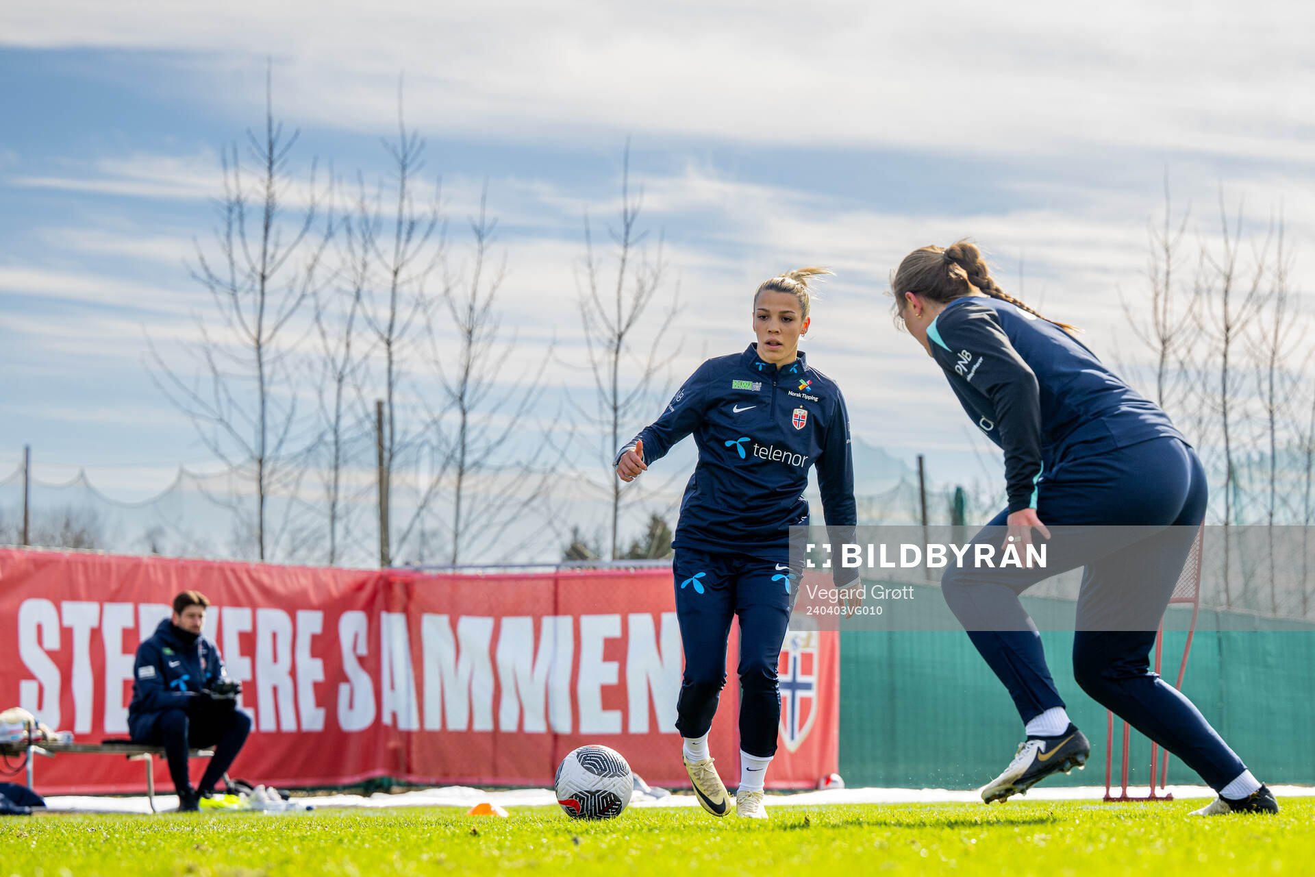 Celin Bizet Ildhusøy of the Norwegian women's national