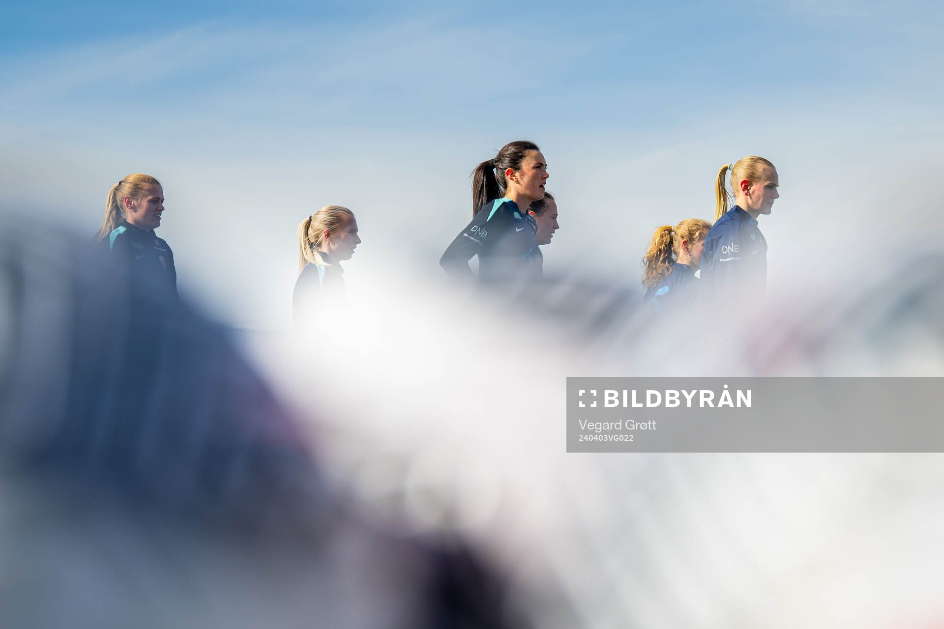 Mathilde Harviken, Thea Bjelde, Ingrid Syrstad Engen and