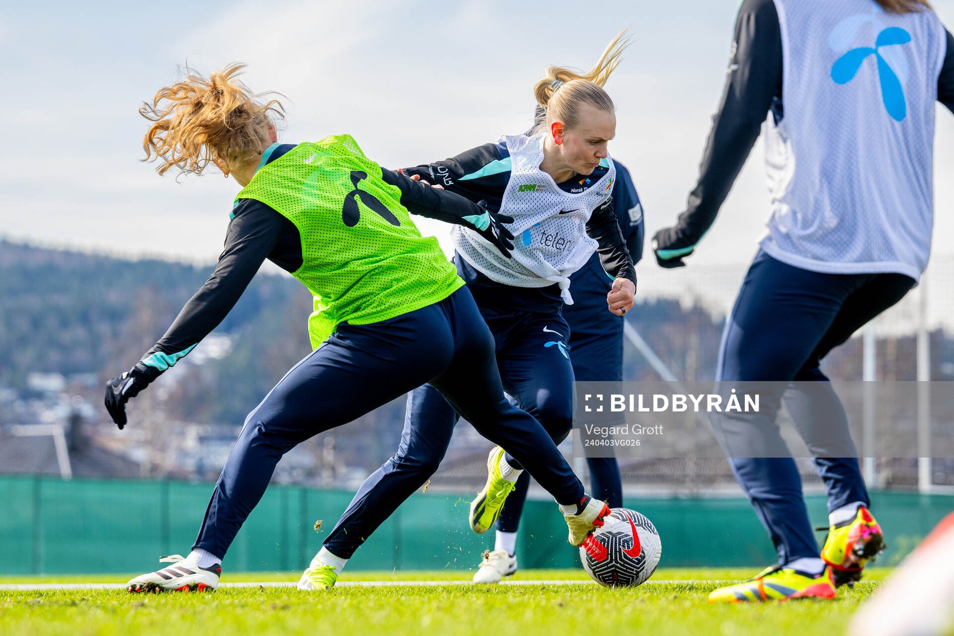 Karina Sævik of the Norwegian women's national football